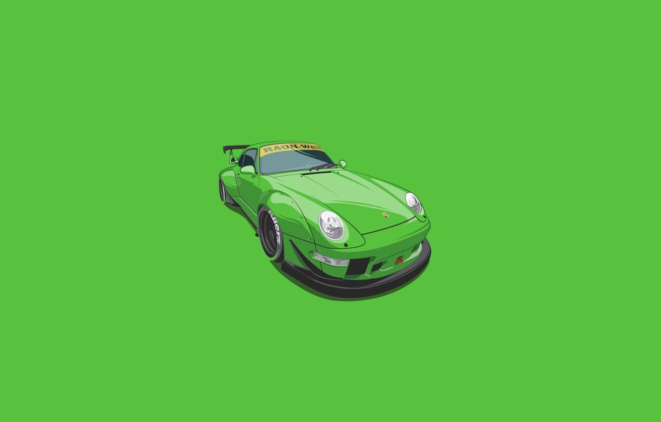 Porsche Minimal Wallpapers