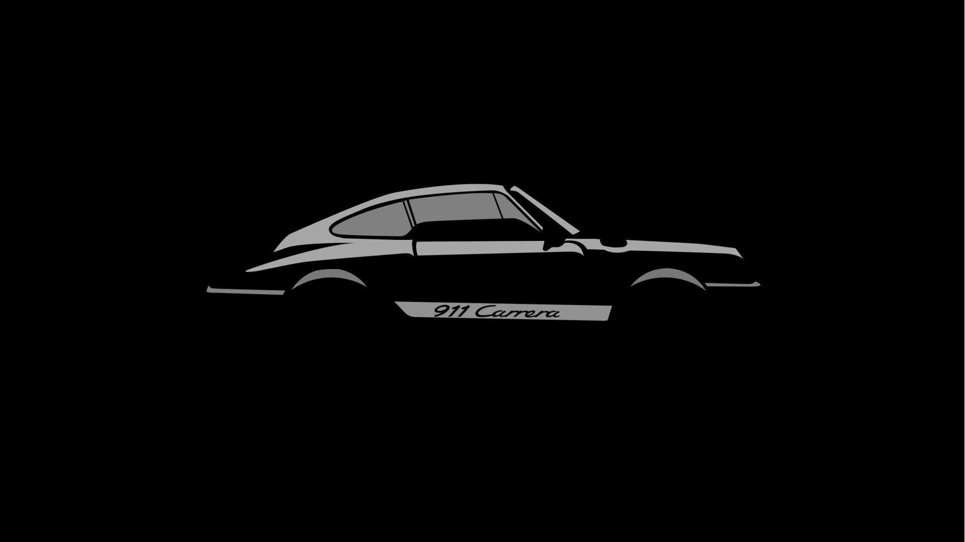 Porsche Minimal Wallpapers