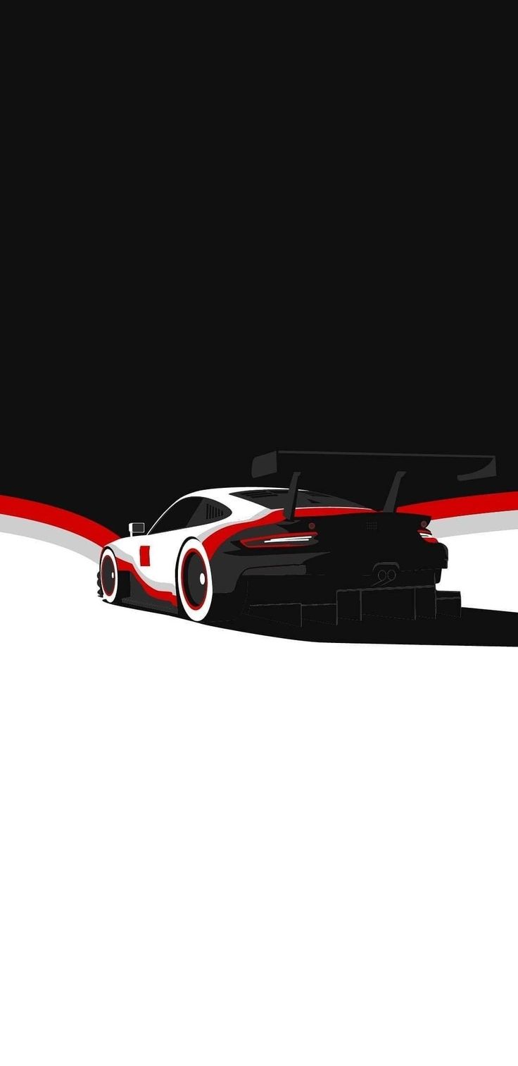 Porsche Minimal Wallpapers