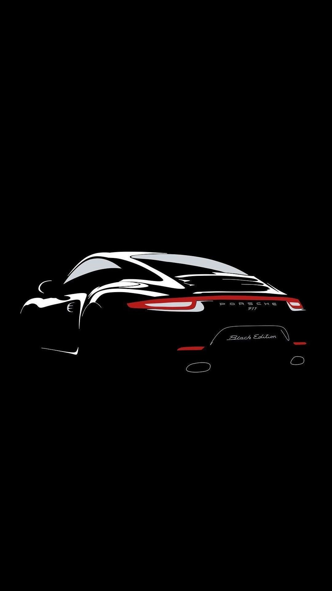 Porsche Minimal Wallpapers