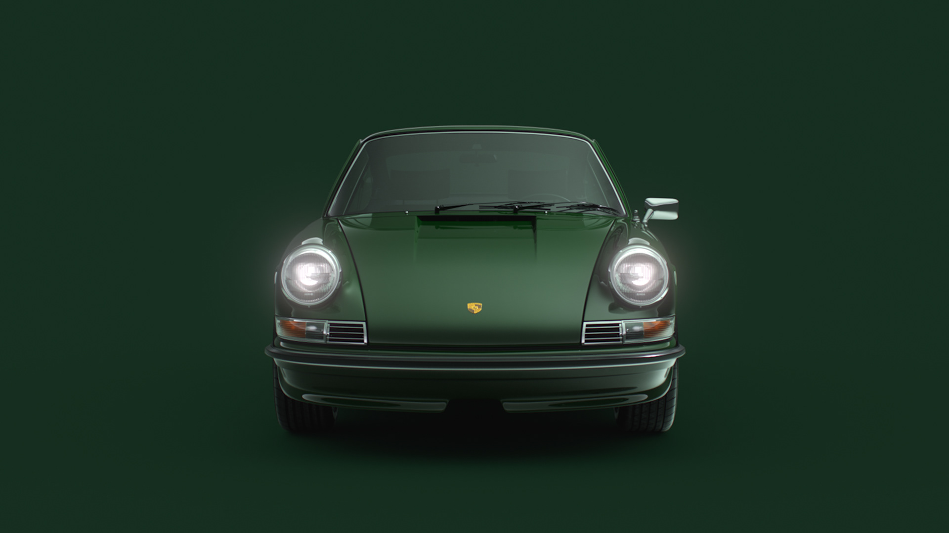 Porsche Minimal Wallpapers