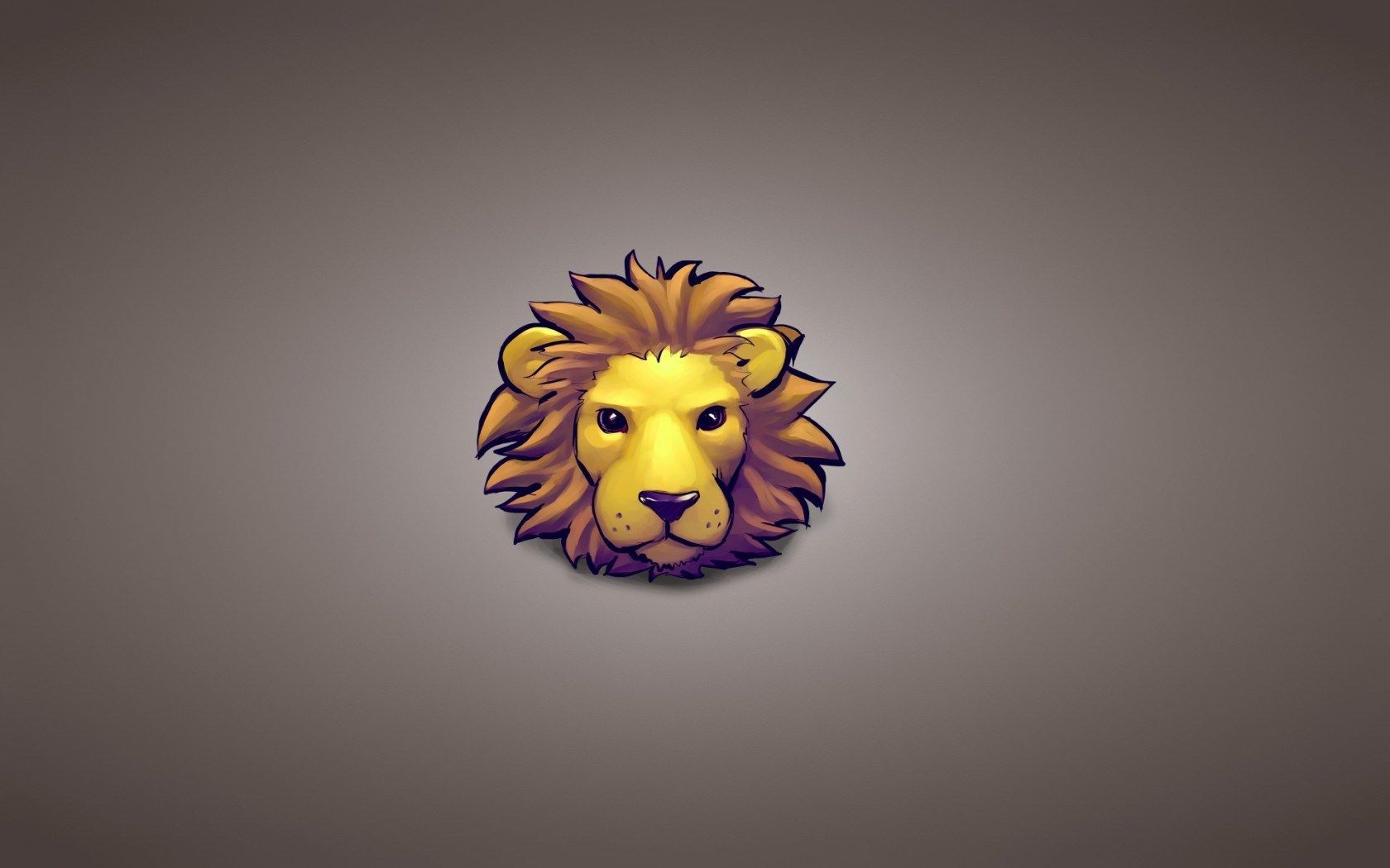 Roaring Lion Minimalist Wallpapers