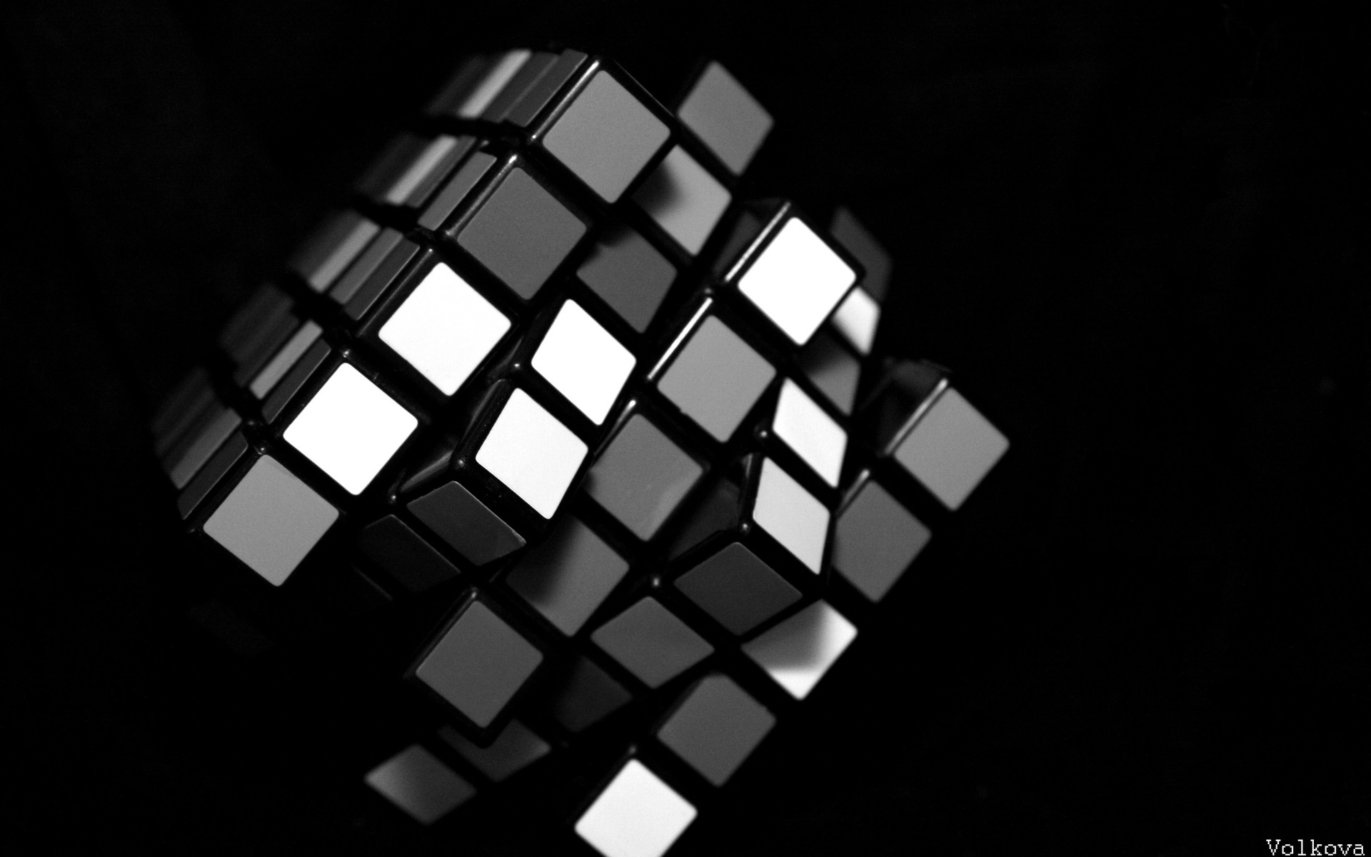 Rubiks Cube Minimalism Wallpapers