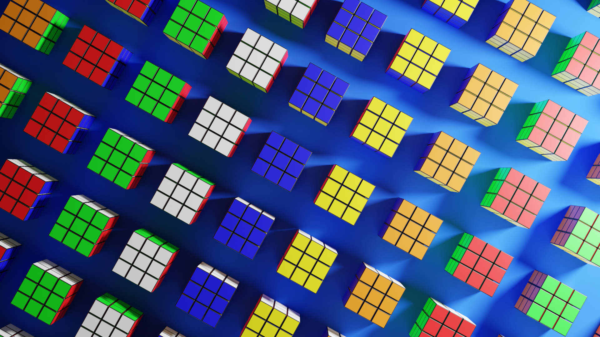 Rubiks Cube Minimalism Wallpapers