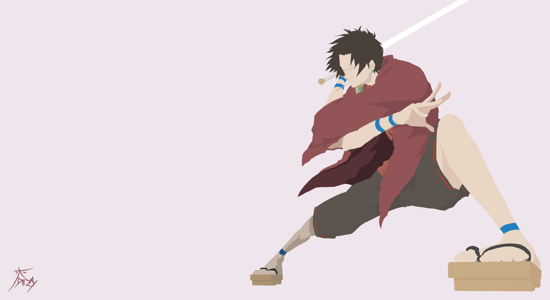 Samurai Champloo Minimalist Wallpapers