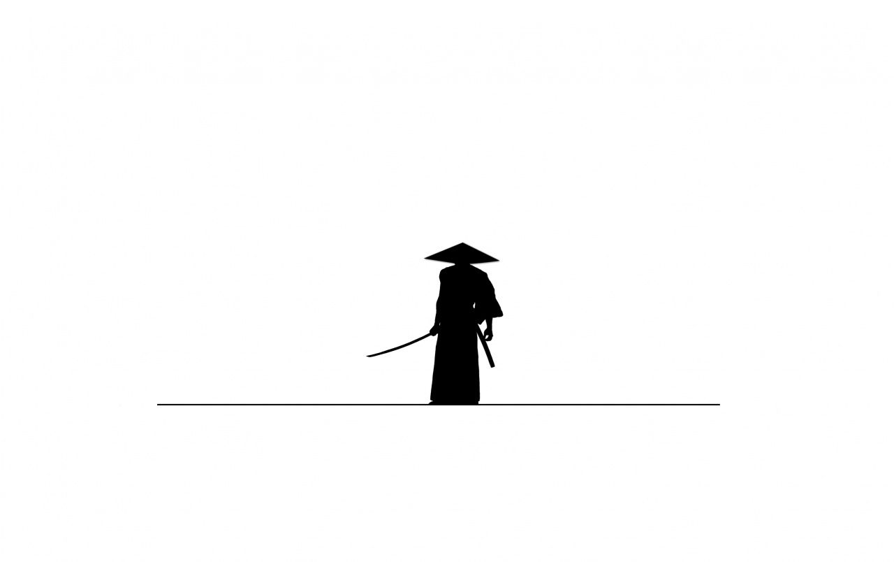 Samurai Katana Minimal Wallpapers