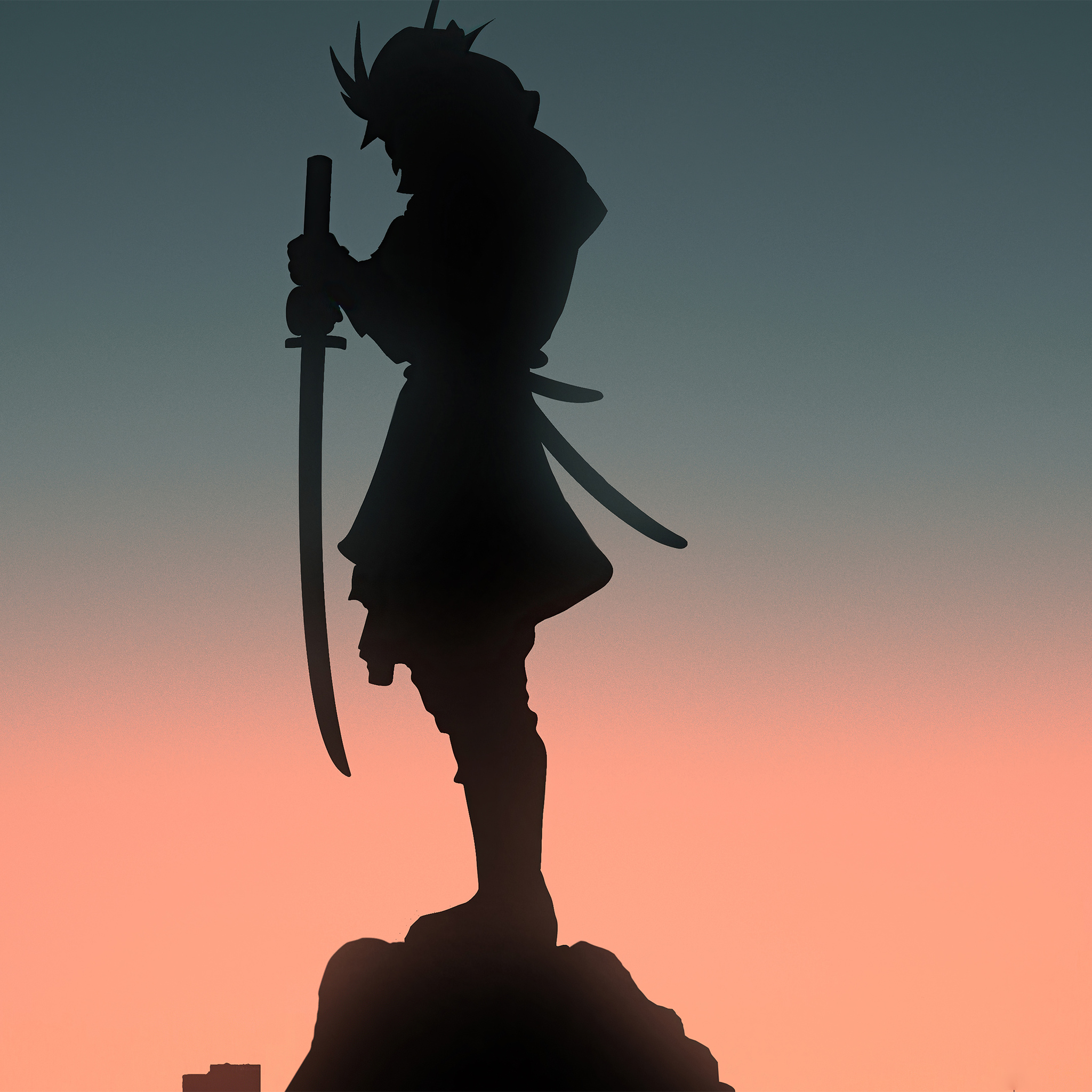 Samurai Katana Minimal Wallpapers