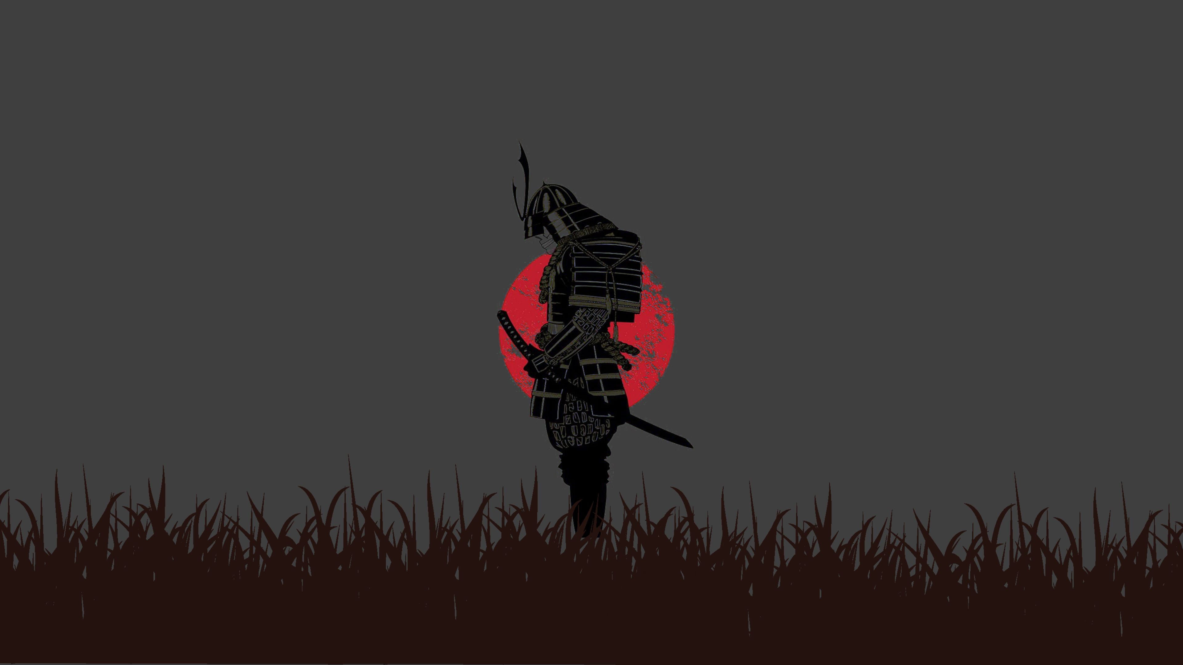 Samurai Minimalism Wallpapers