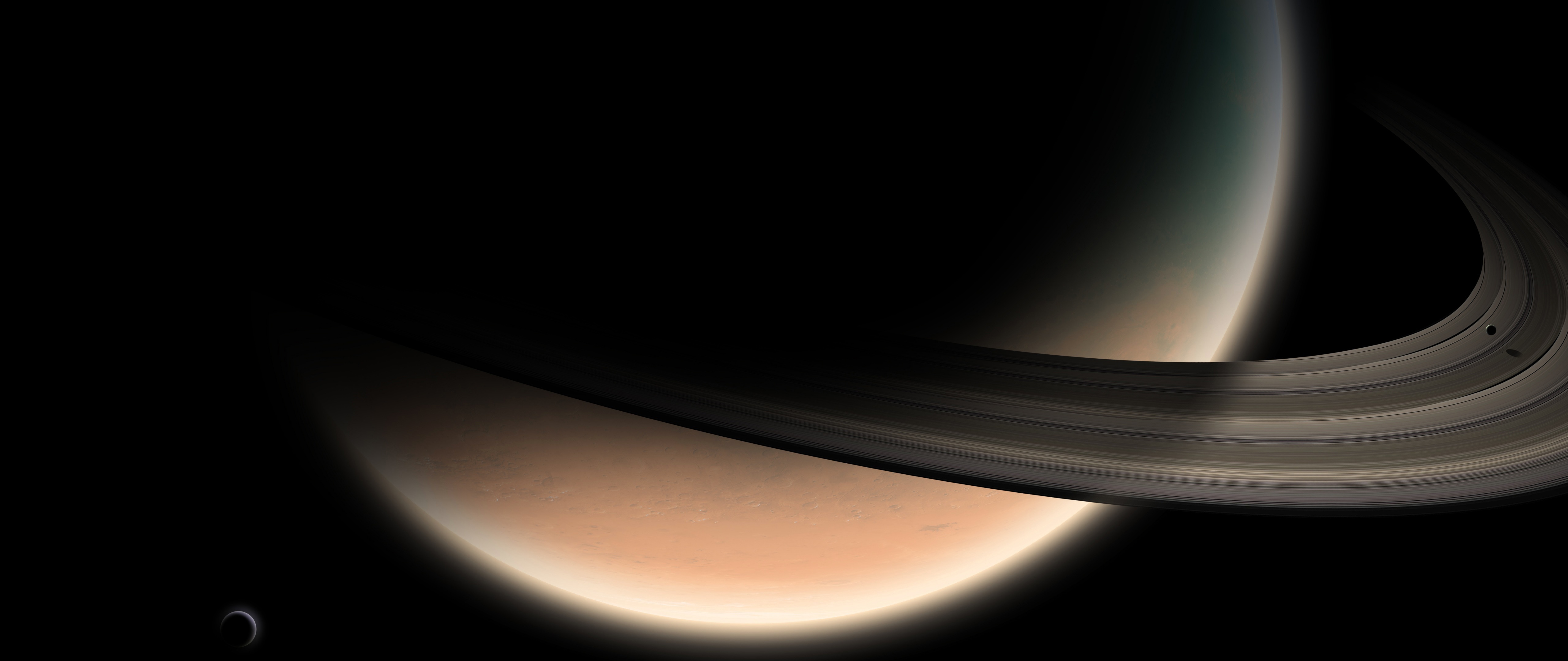 Saturn 10K Art Wallpapers