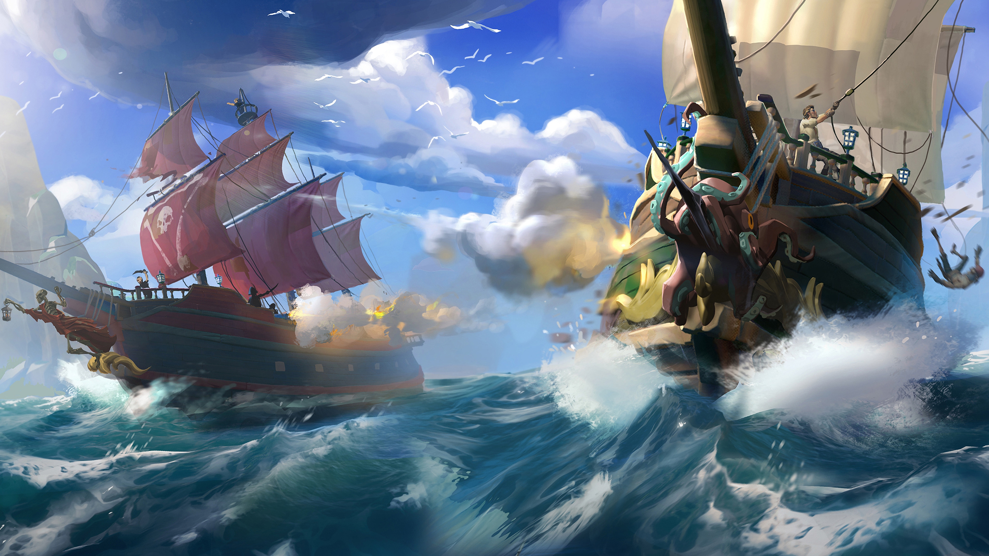 Sea Of Thieves Game 4K Wallpapers