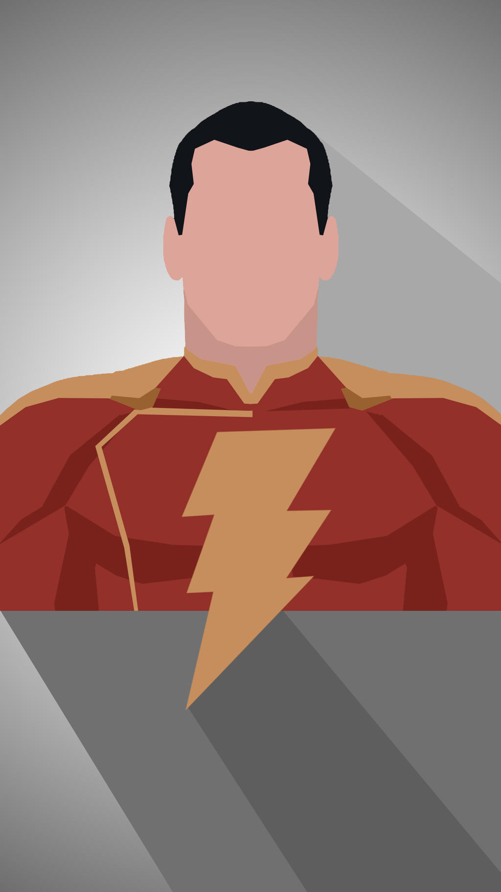 Shazam Minimalism Wallpapers