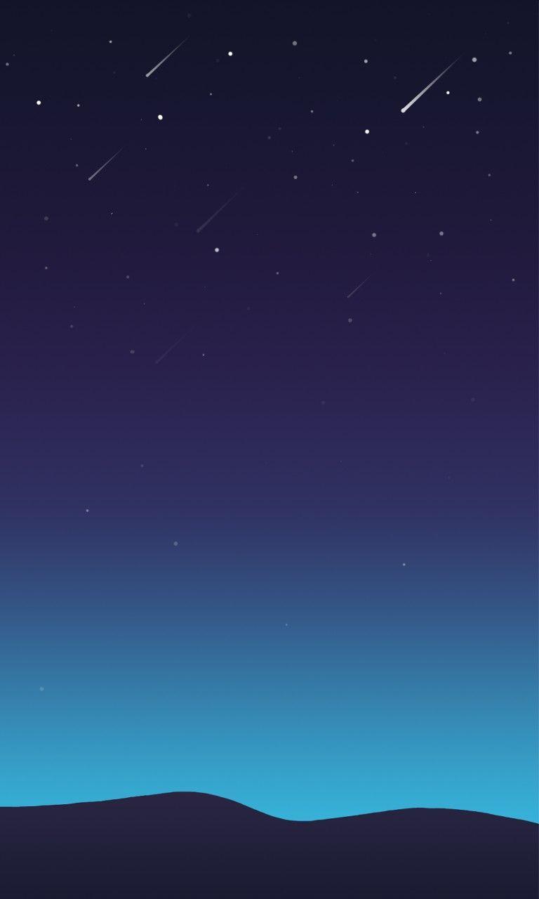 Shooting Stars Minimal Wallpapers