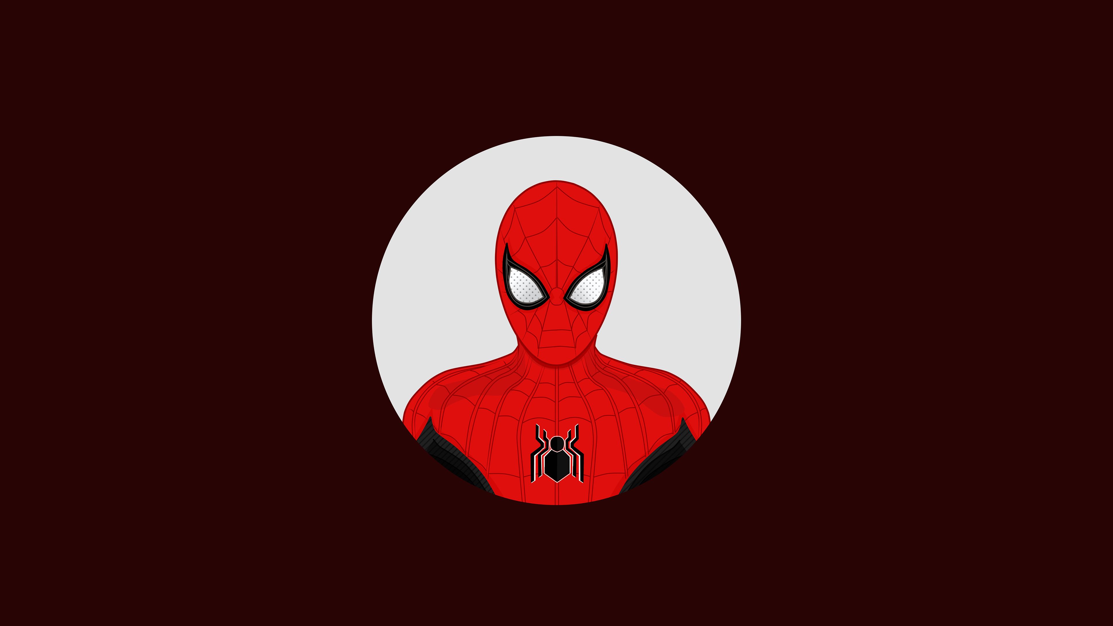 Spider-Man Dark Minimal Avengers Wallpapers