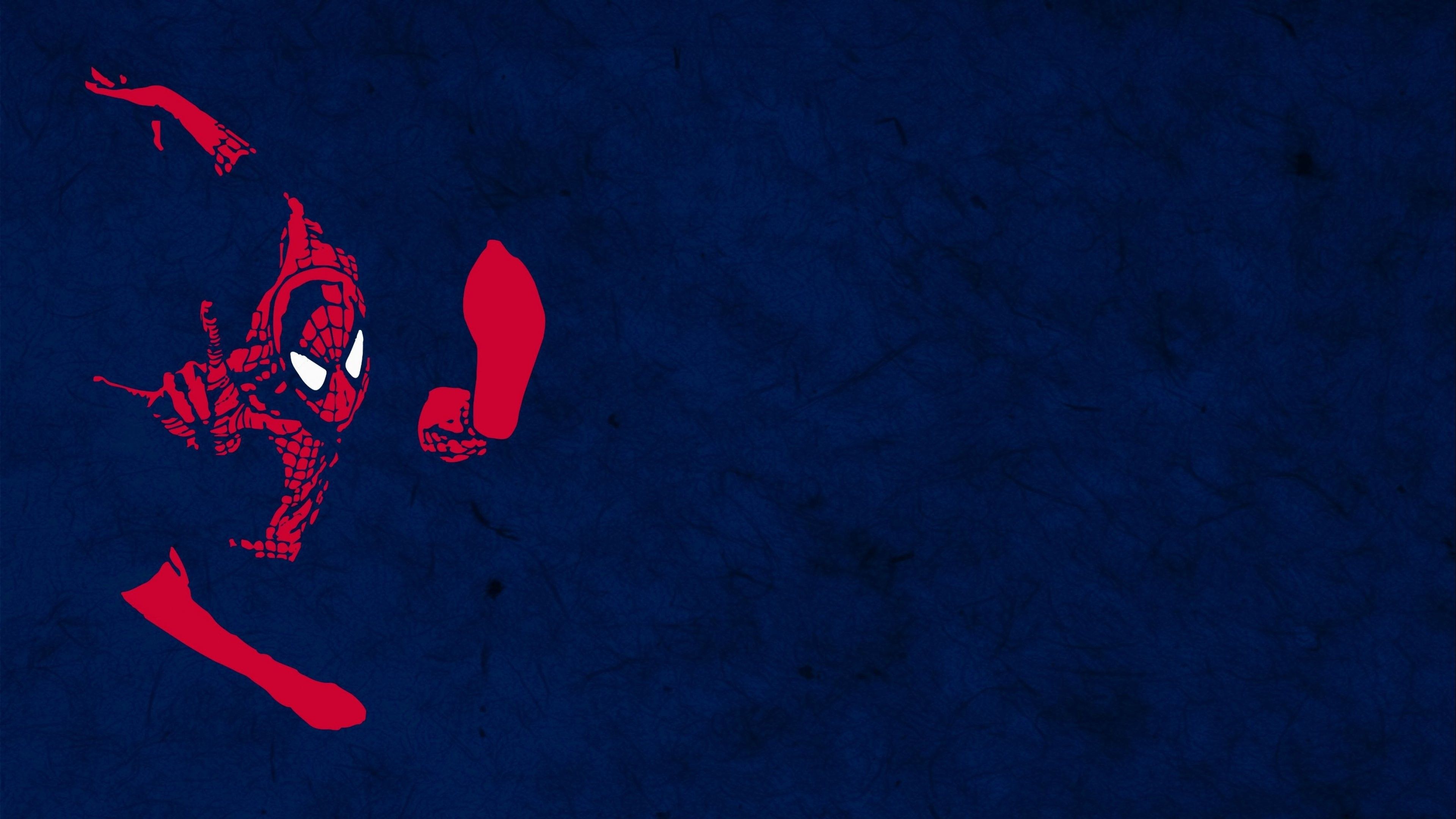 Spider-Man Dark Minimal Avengers Wallpapers