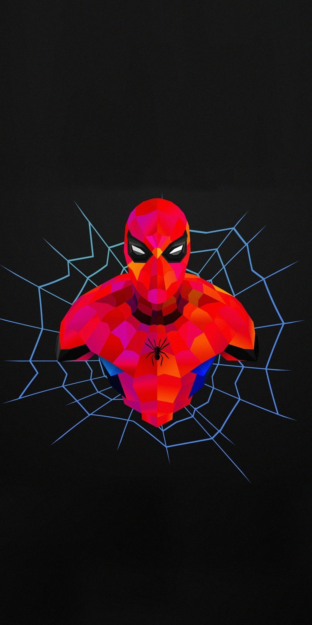 Spider-Man Dark Minimal Avengers Wallpapers