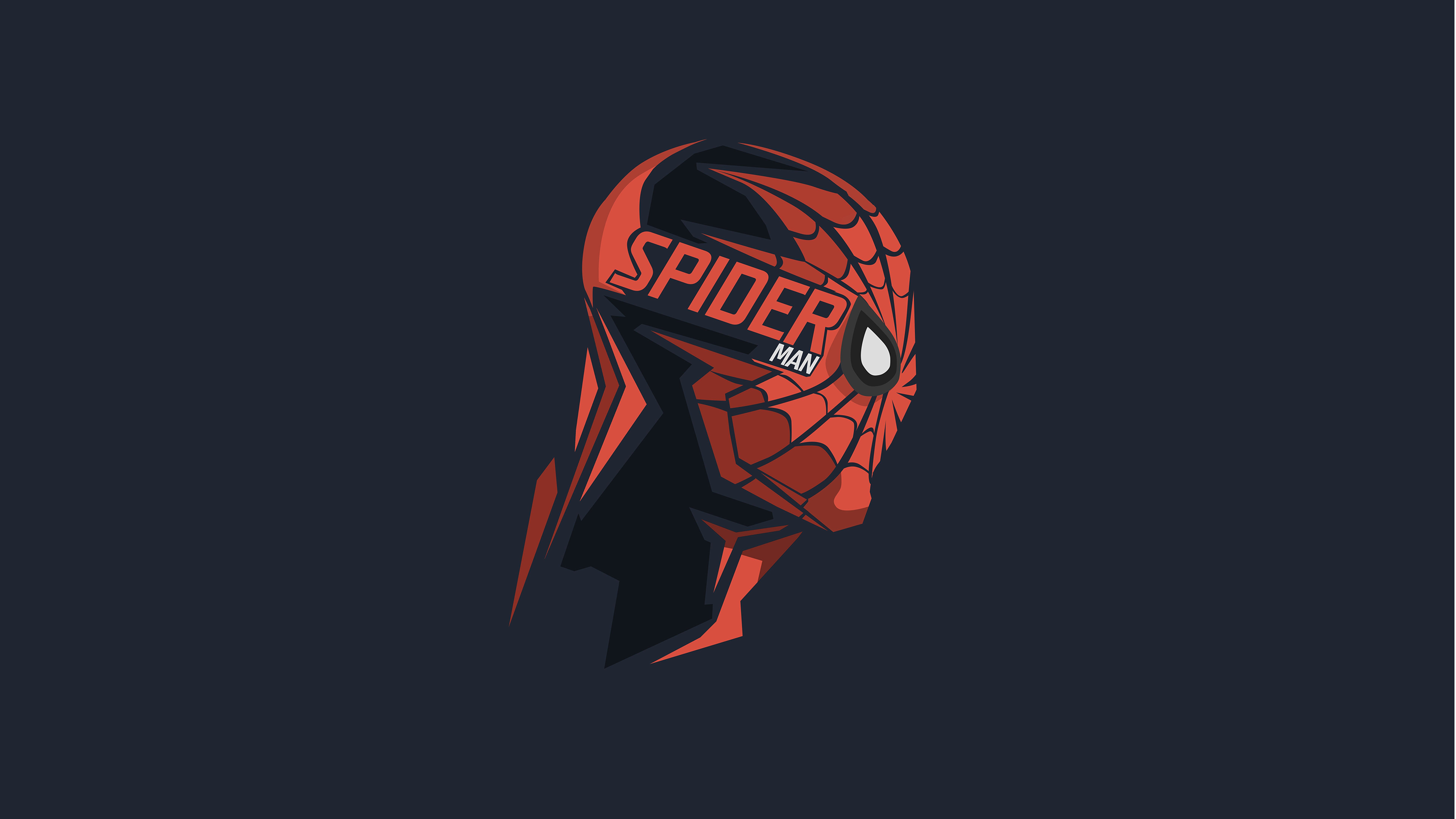 Spider-Man Dark Minimal Avengers Wallpapers