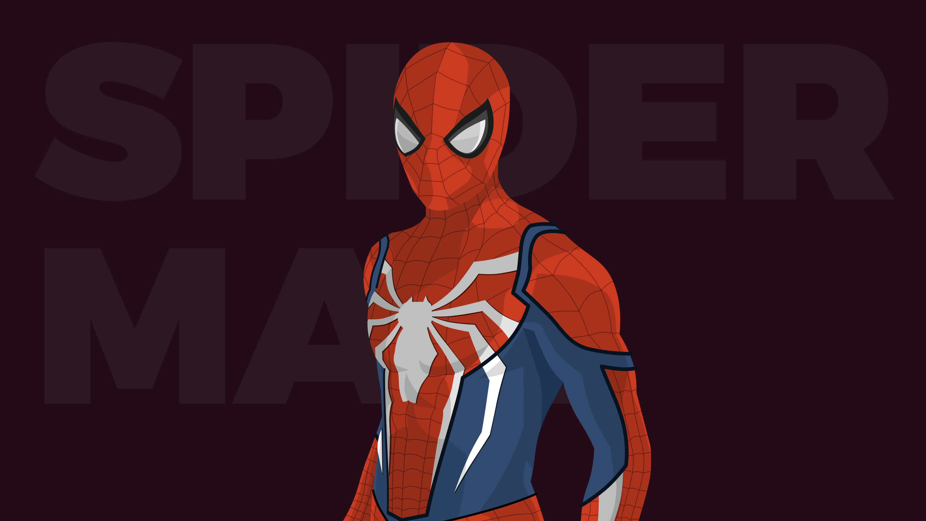 Spider-Man Dark Minimal Avengers Wallpapers