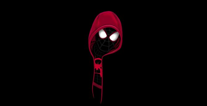 Spider-Man Dark Minimal Avengers Wallpapers