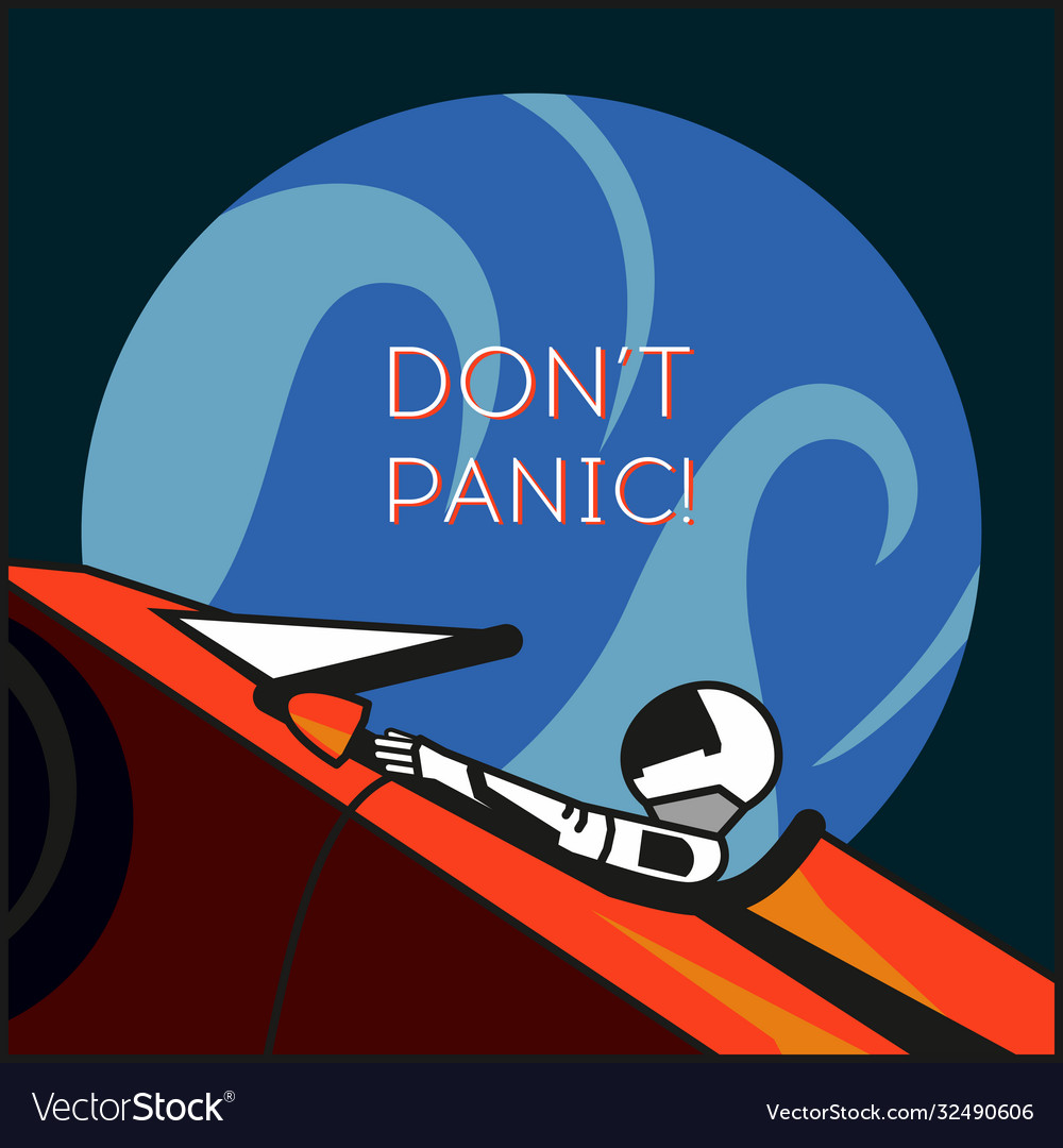 Starman Minimalistic Vector Wallpapers