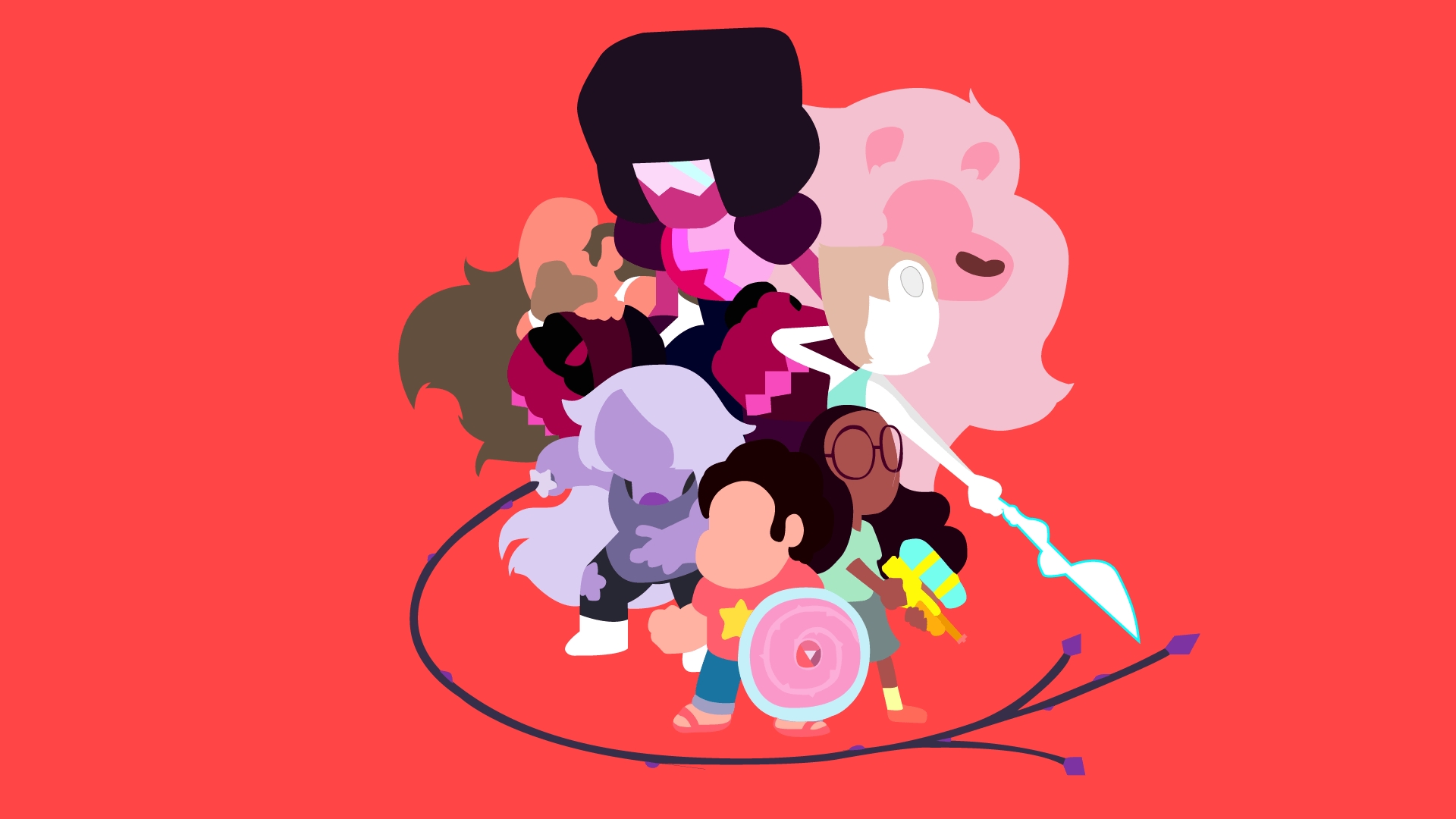 Steven Universe Minimalist Wallpapers