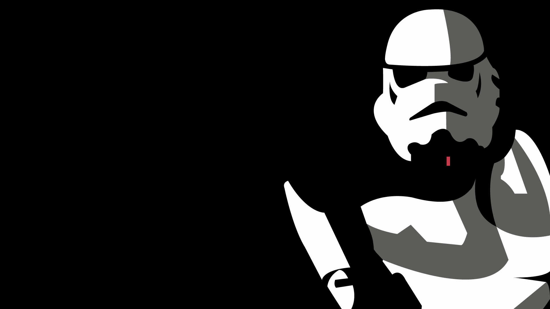 Stormtrooper Minimal Wallpapers