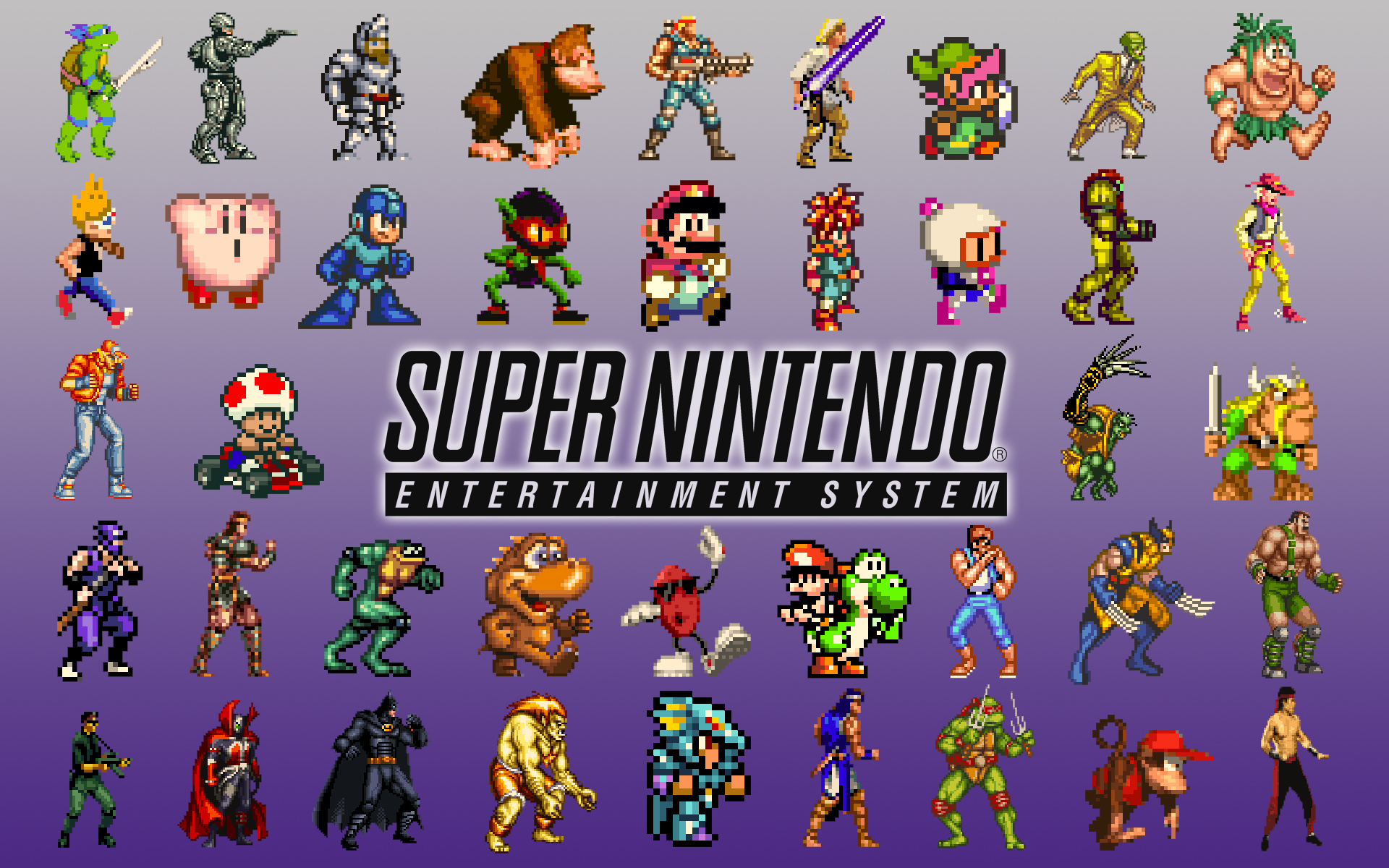 Super Mario And Teenage Mutan Ninja Turtles Wallpapers