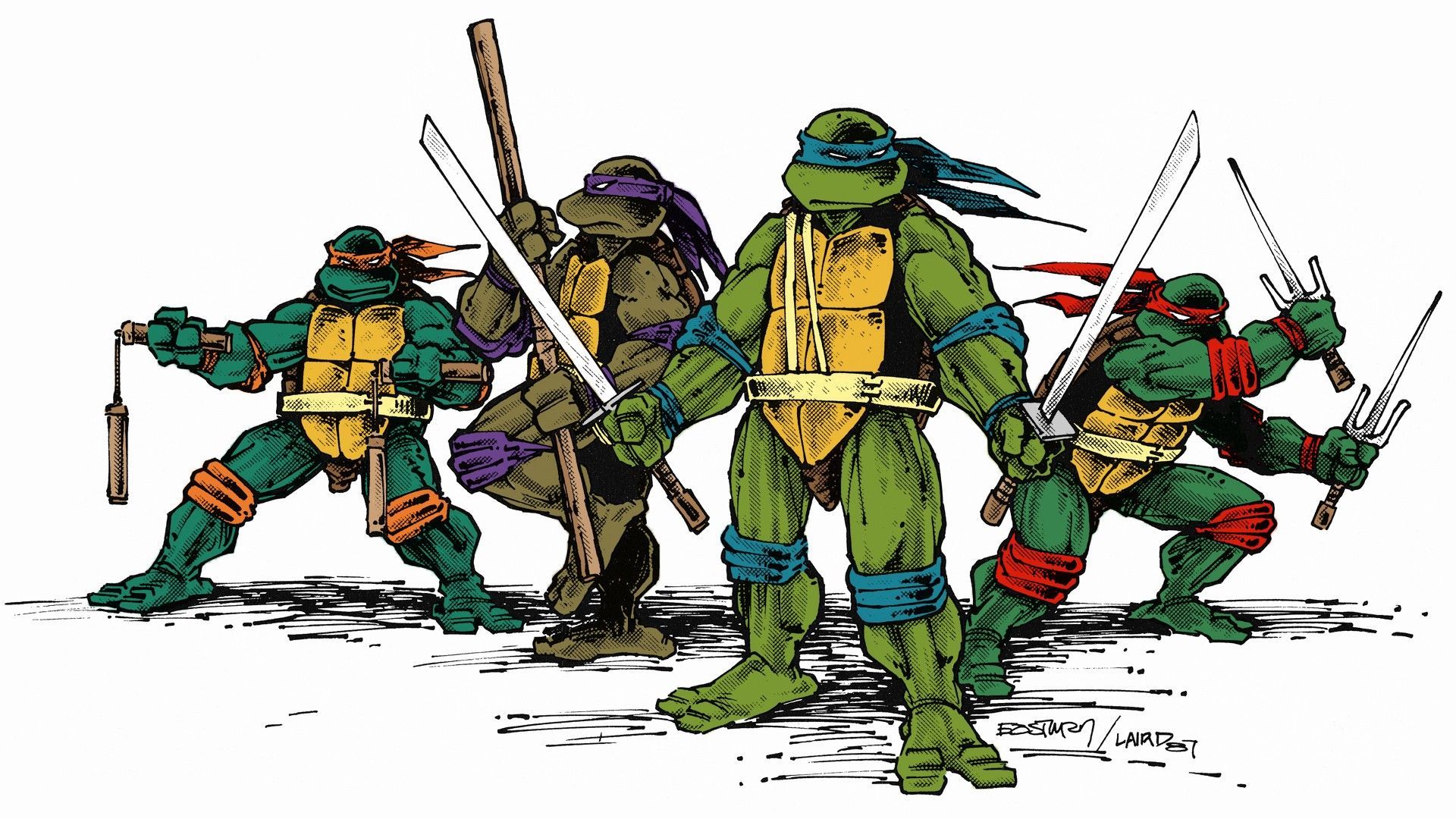 Super Mario And Teenage Mutan Ninja Turtles Wallpapers