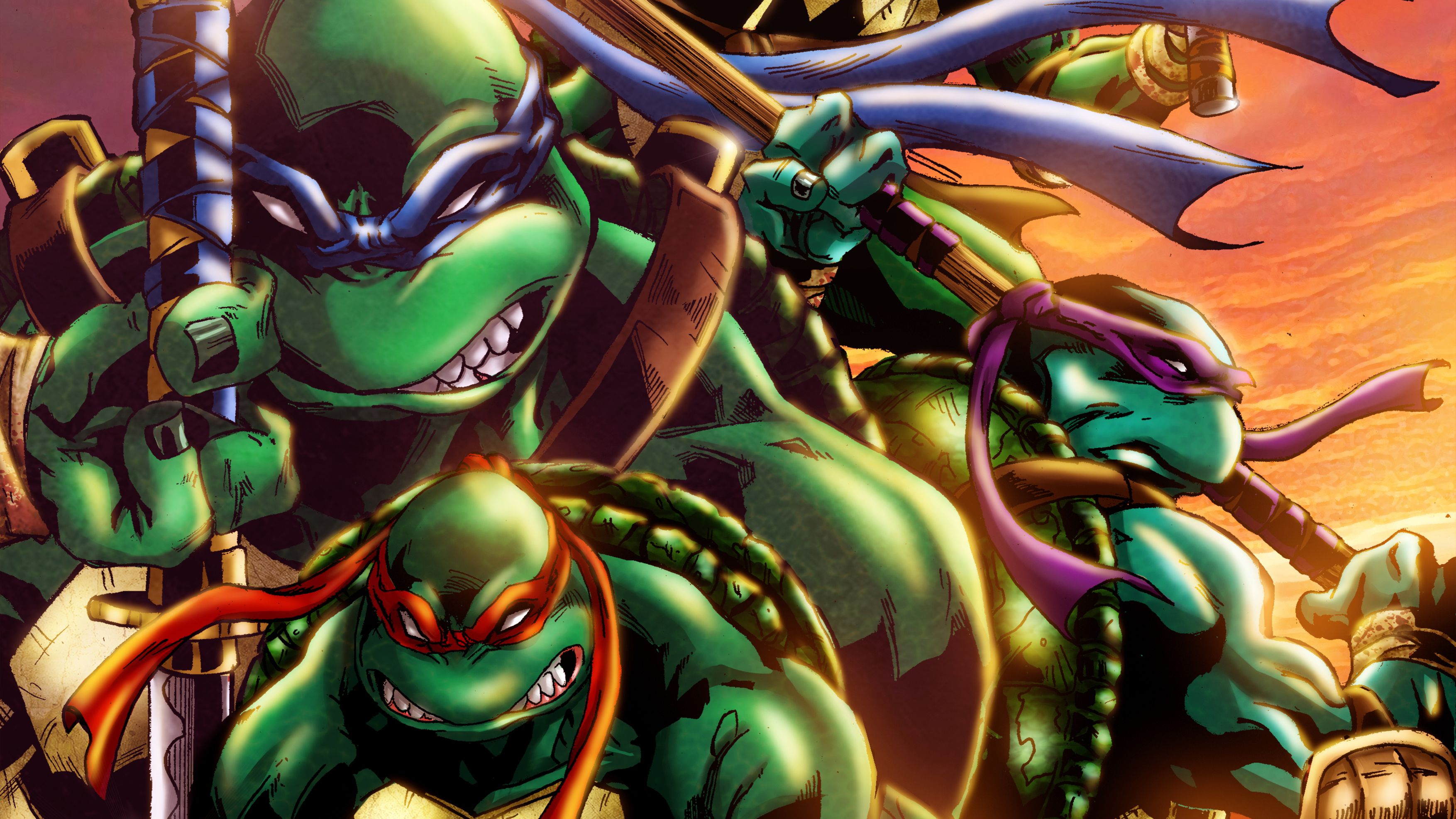 Super Mario And Teenage Mutan Ninja Turtles Wallpapers