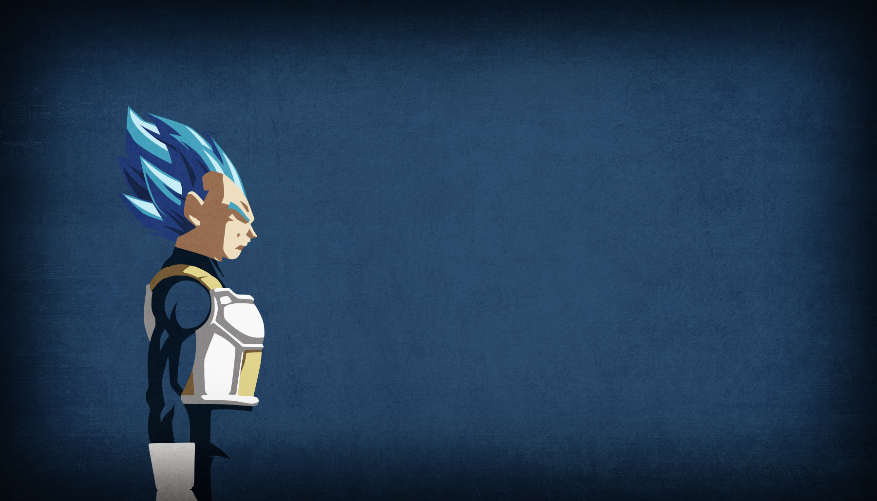 Super Saiyan Vegeta Minimal Wallpapers