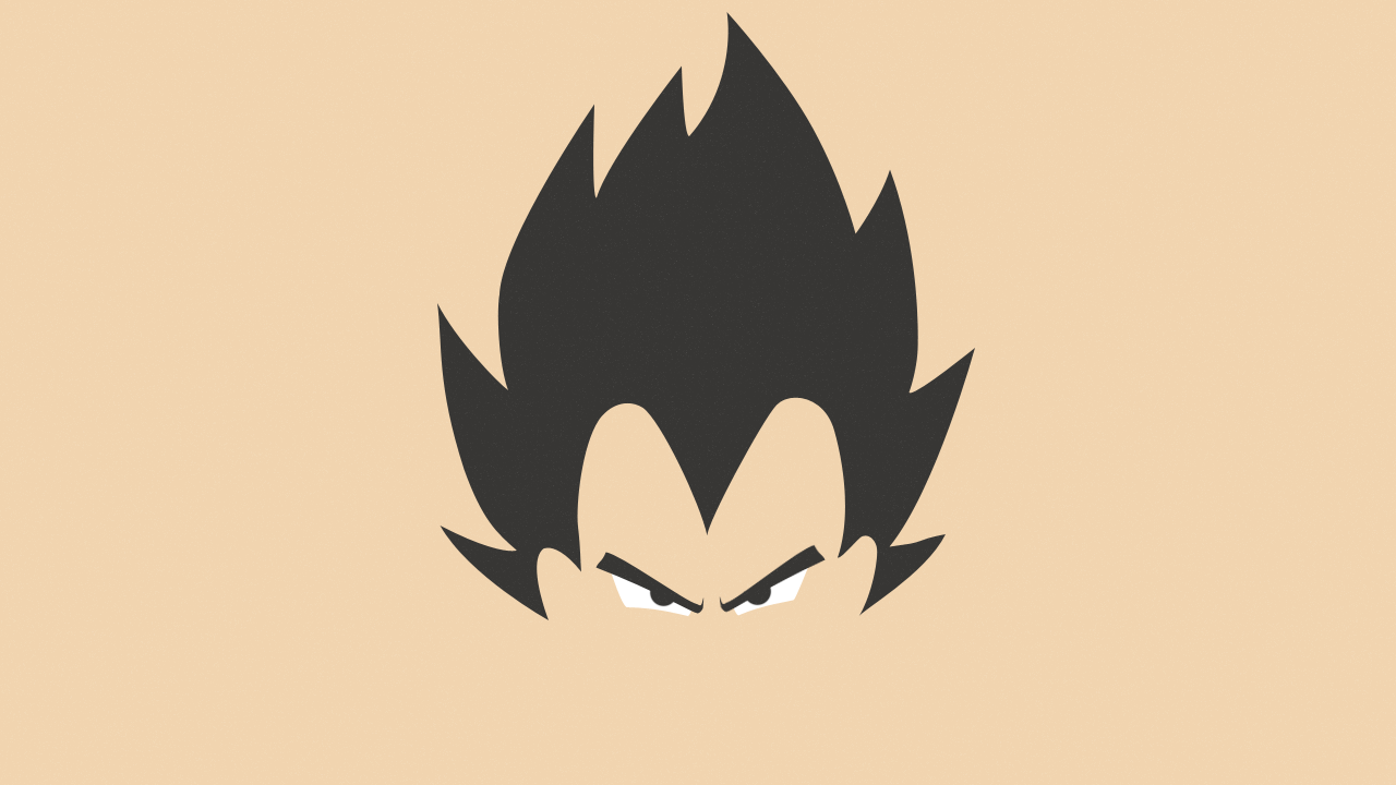 Super Saiyan Vegeta Minimal Wallpapers