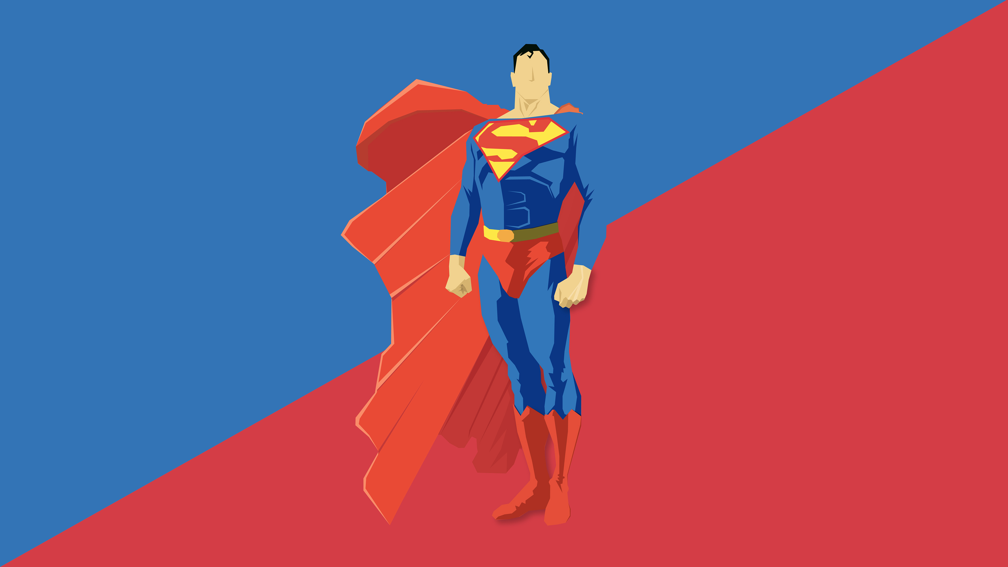Superman Man Of Steel Minimal Wallpapers
