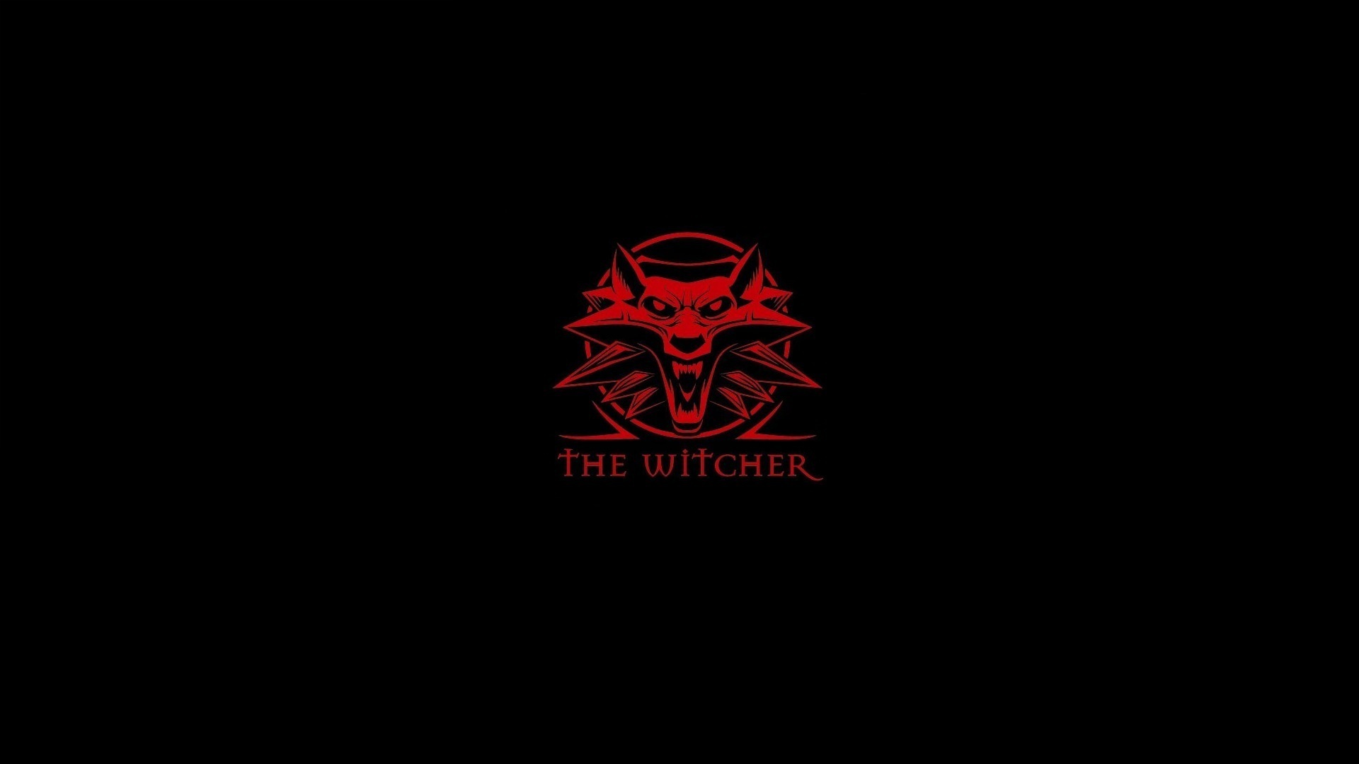 The Witcher 3 Wild Hunt Minimalism Logo Wallpapers