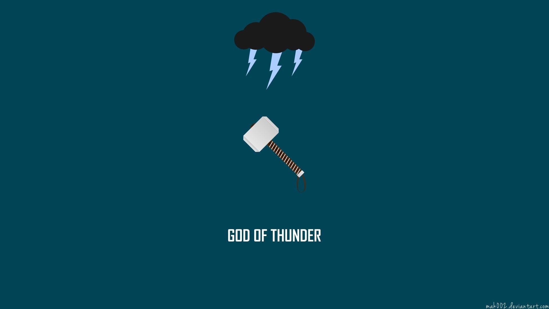 Thor Minimalism 2017 Wallpapers