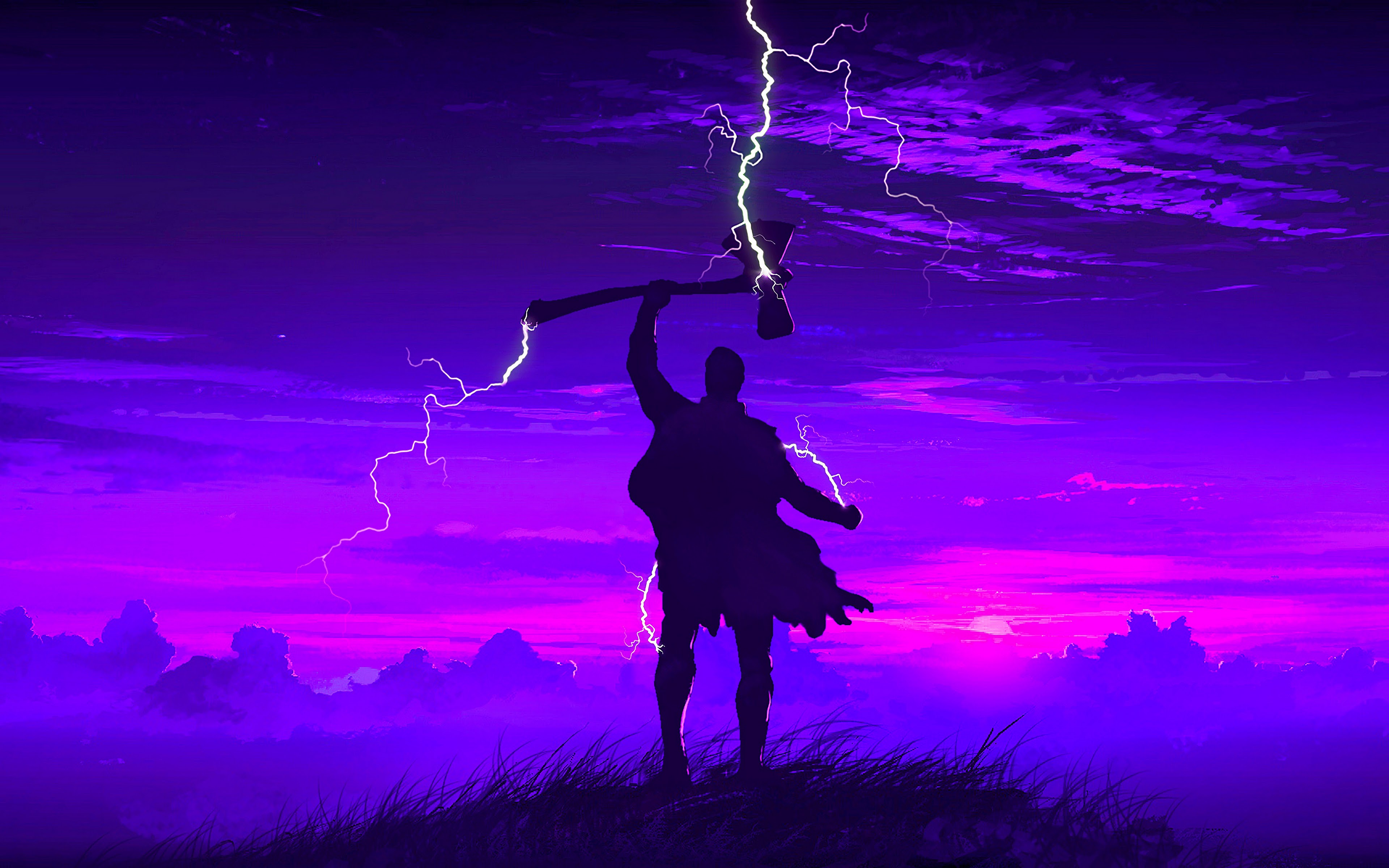 Thor Minimalist Wallpapers