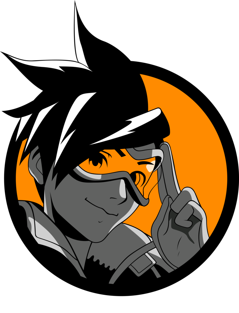 Tracer Overwatch Minimal Artwork Wallpapers