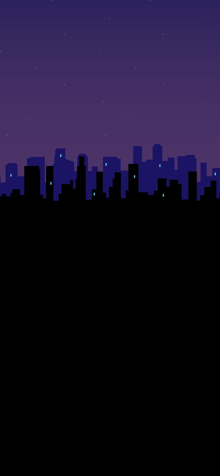 Tree And Cityscape Minimal Wallpapers