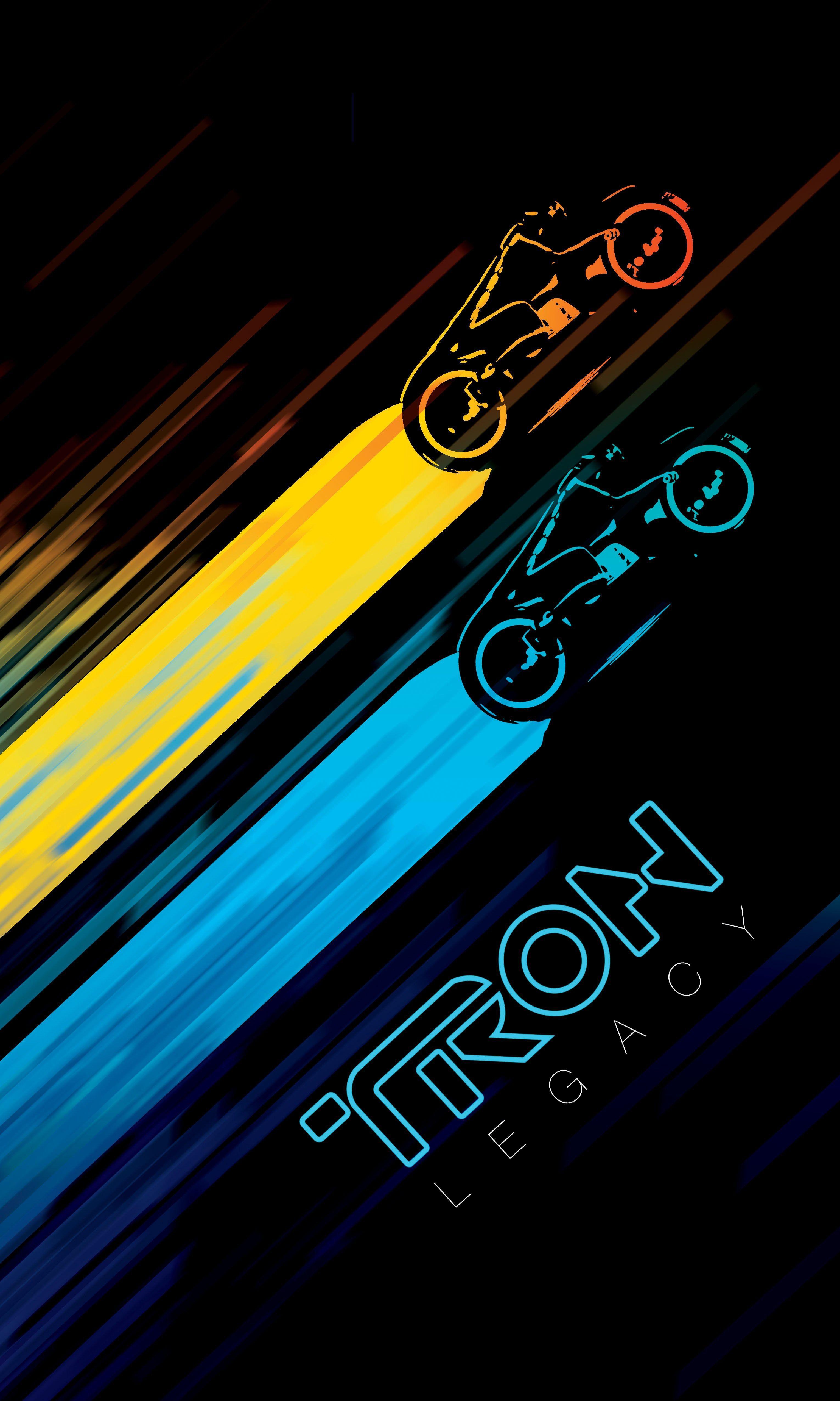 Tron Legacy Minimalist Wallpapers