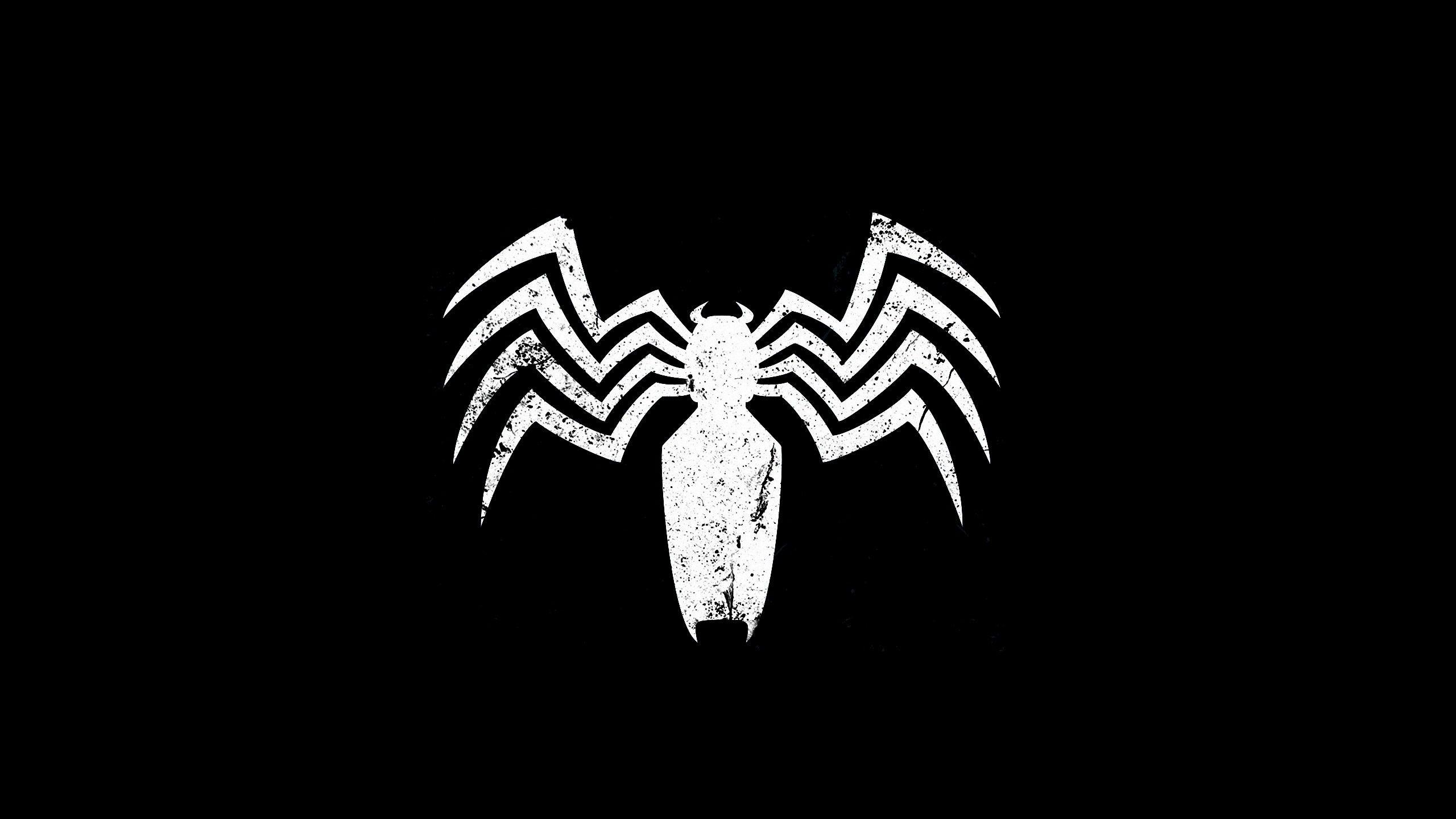 Venom 5K Logo Wallpapers