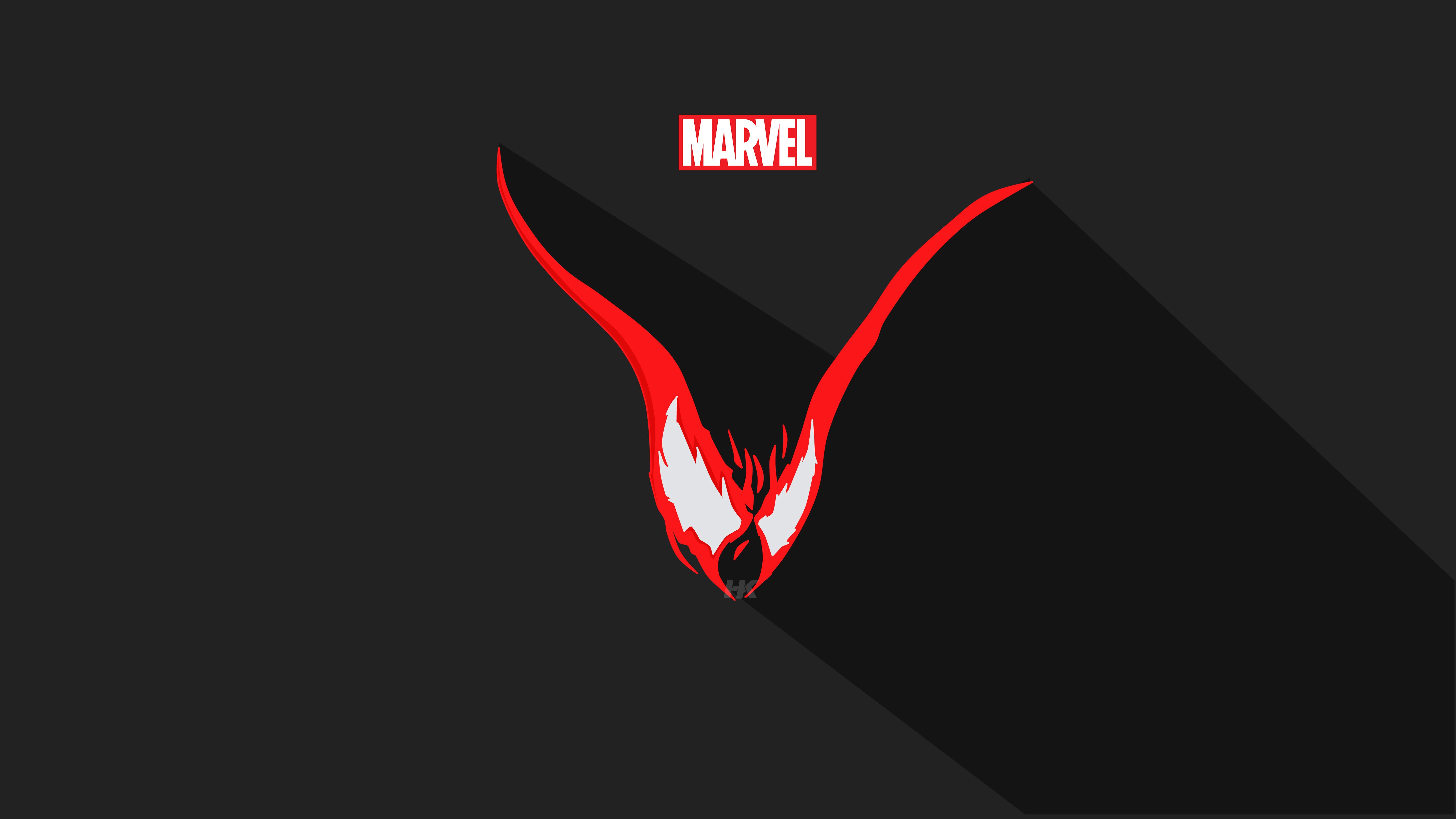 Venom Minimal Artwork Wallpapers