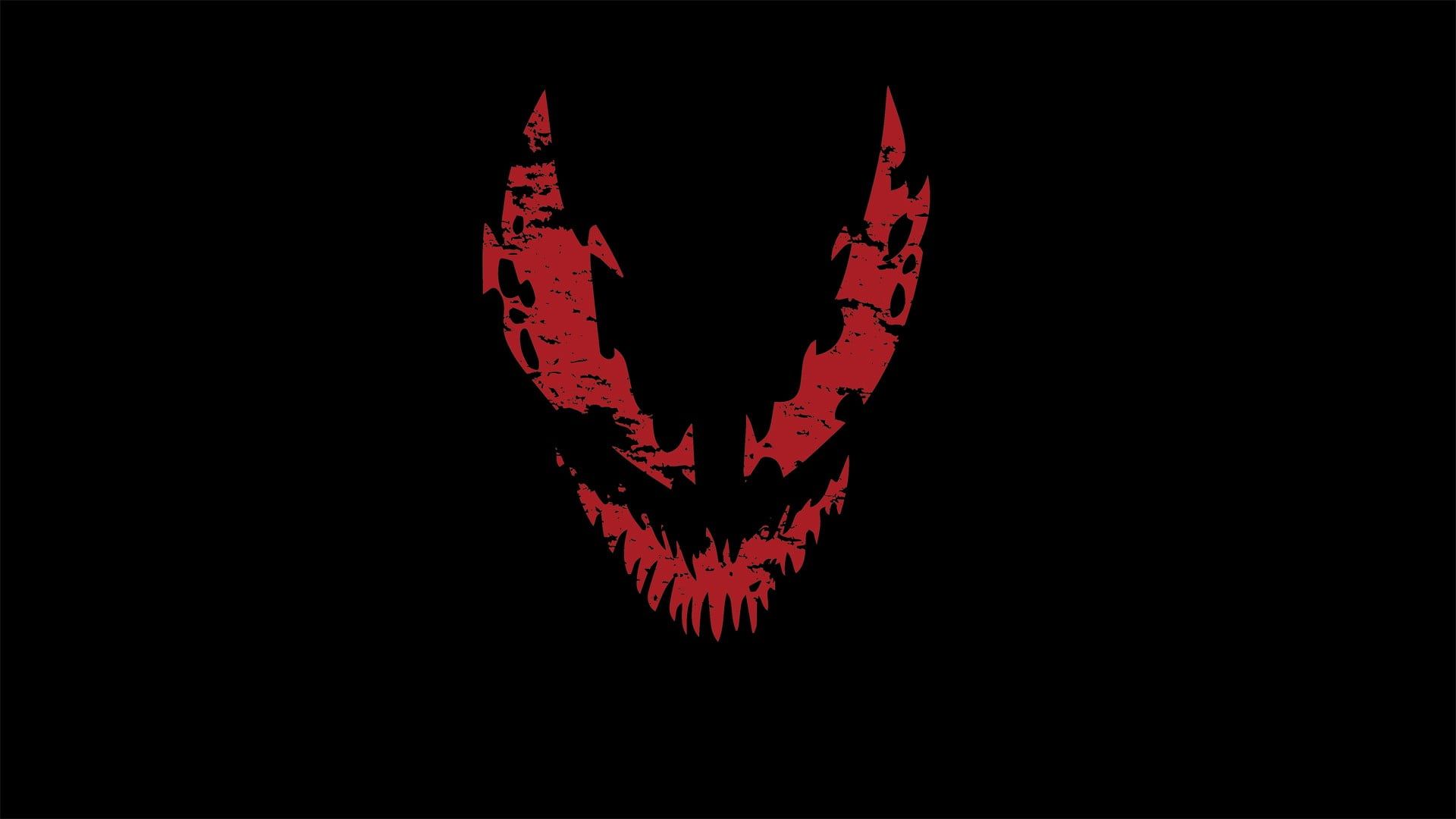 Venom Minimal Design 5K Wallpapers