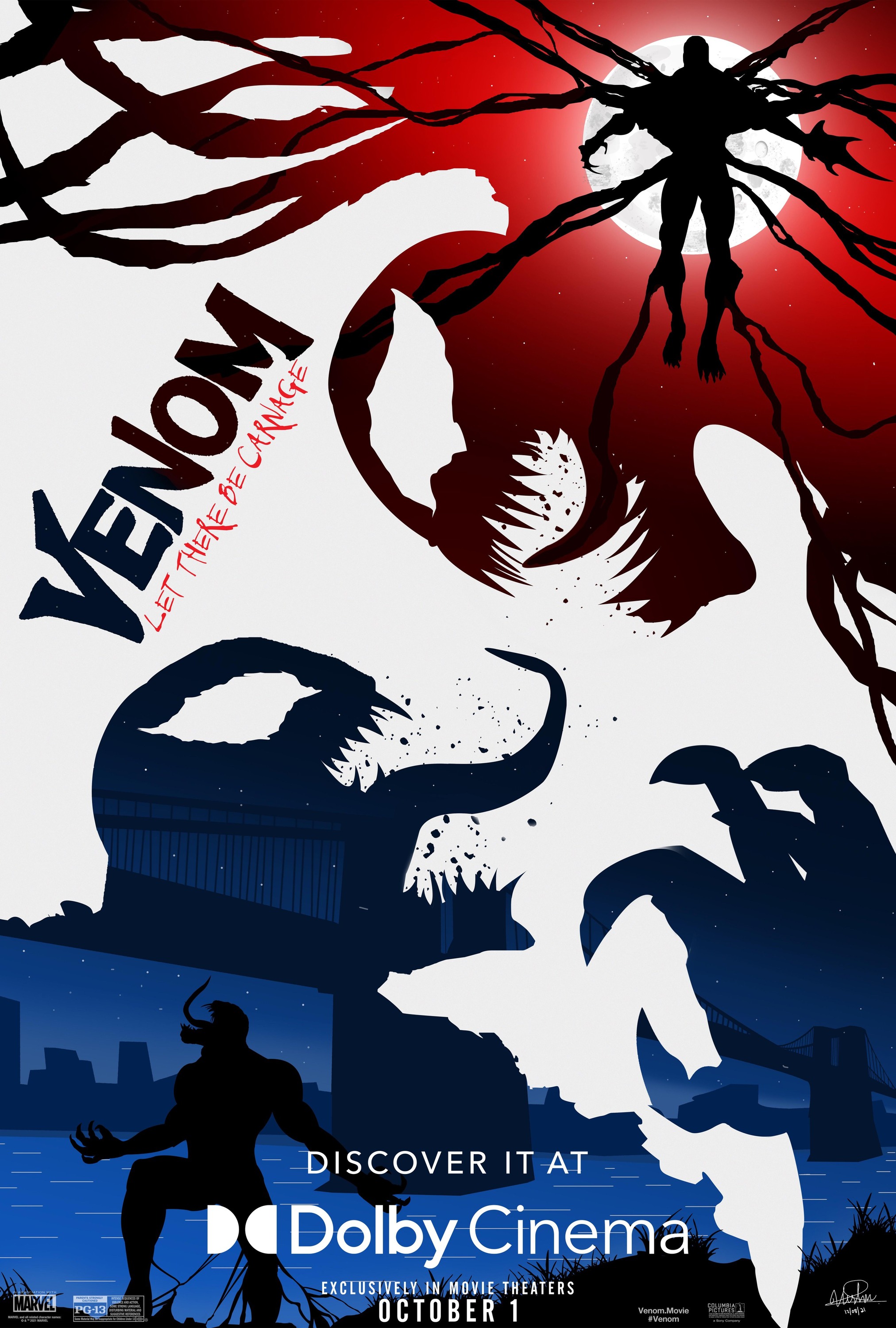 Venom Minimal Let There Be Carnage Wallpapers