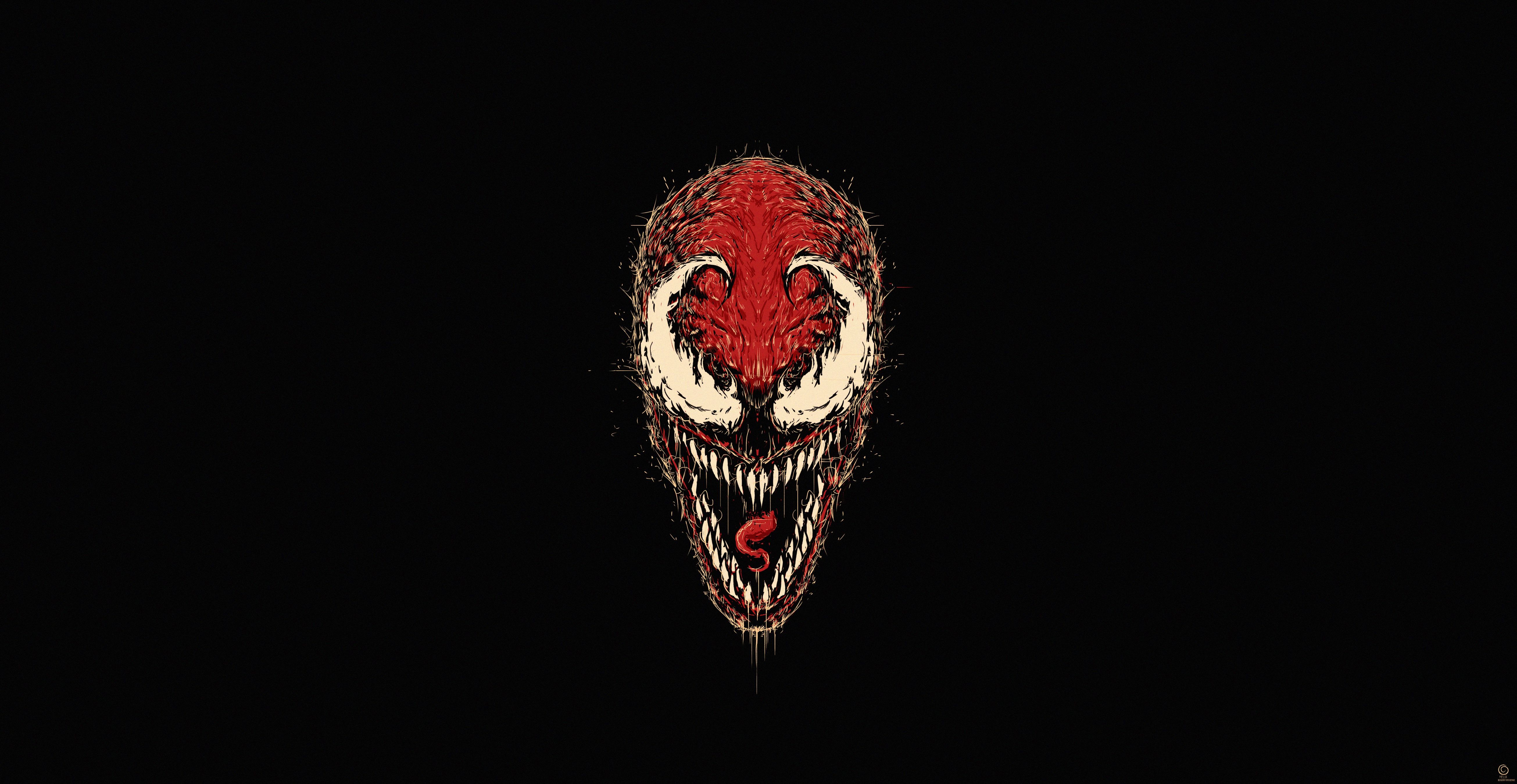 Venom Minimal Let There Be Carnage Wallpapers