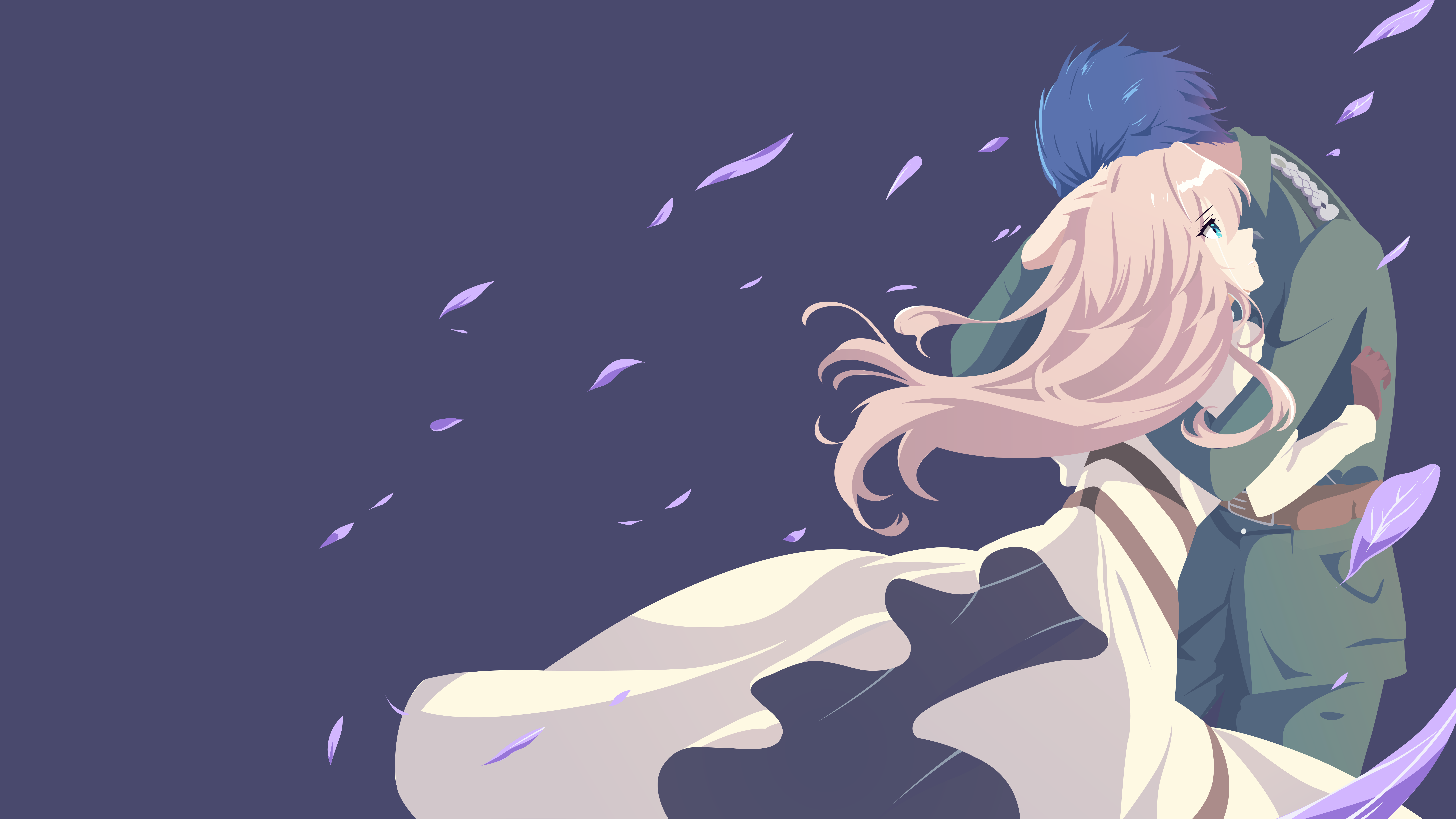 Violet Evergarden Minimal Wallpapers