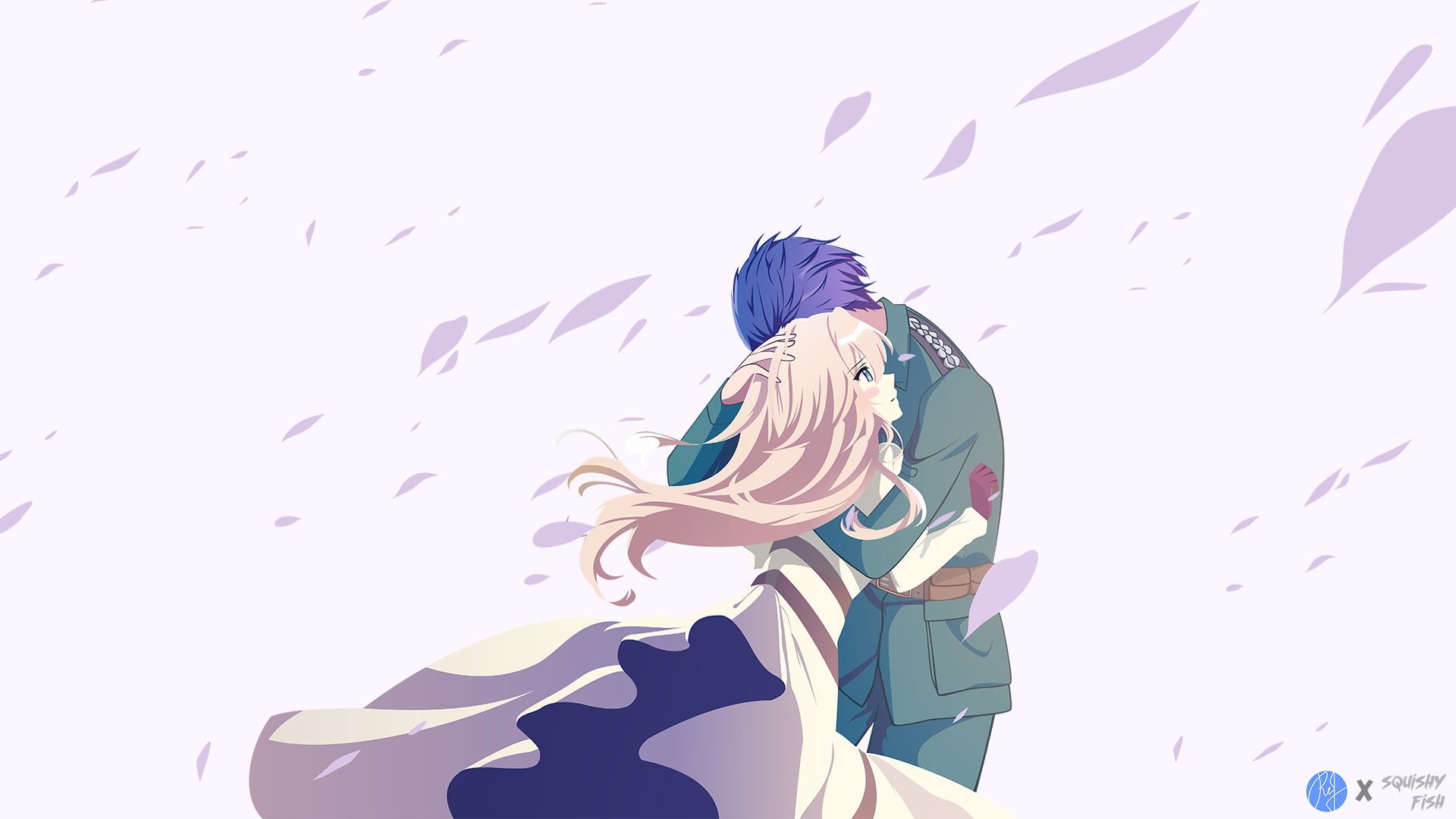 Violet Evergarden Minimal Wallpapers