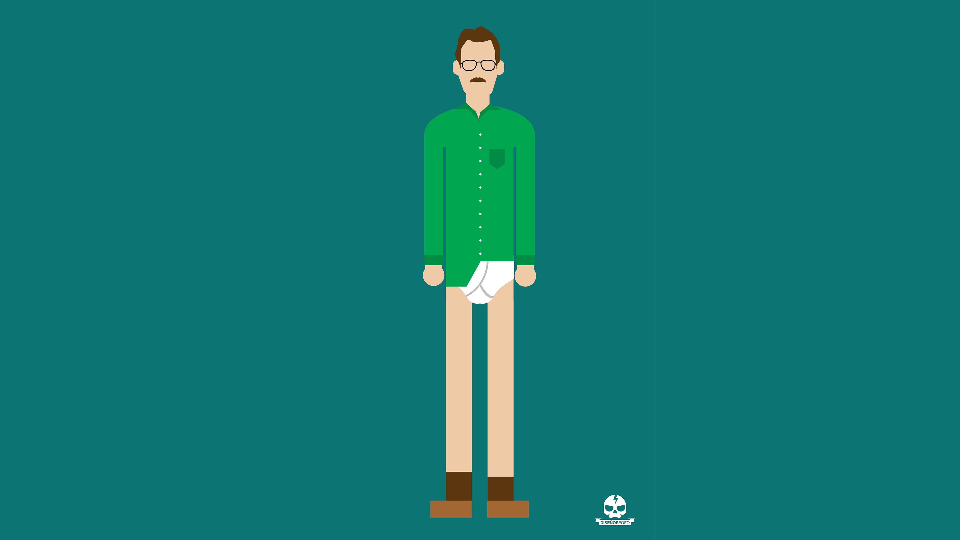 Walter White Minimalist 4K Wallpapers