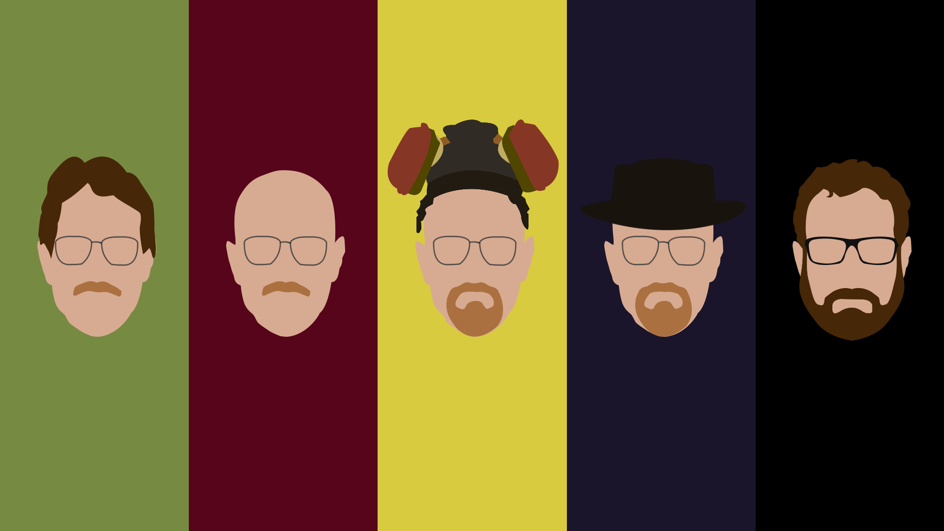 Walter White Minimalist 4K Wallpapers