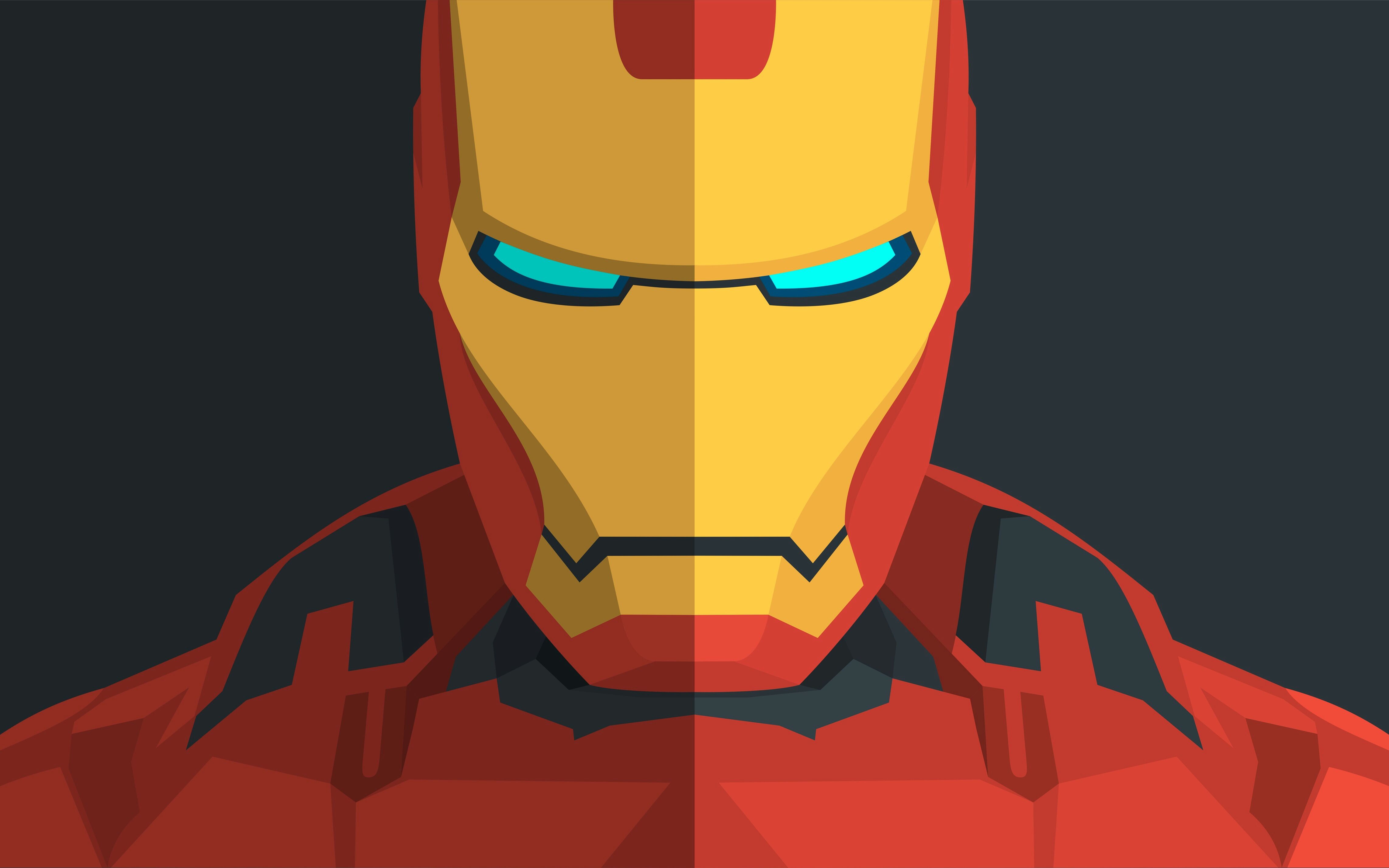 War Machine Iron Man Poly Minimalism Wallpapers