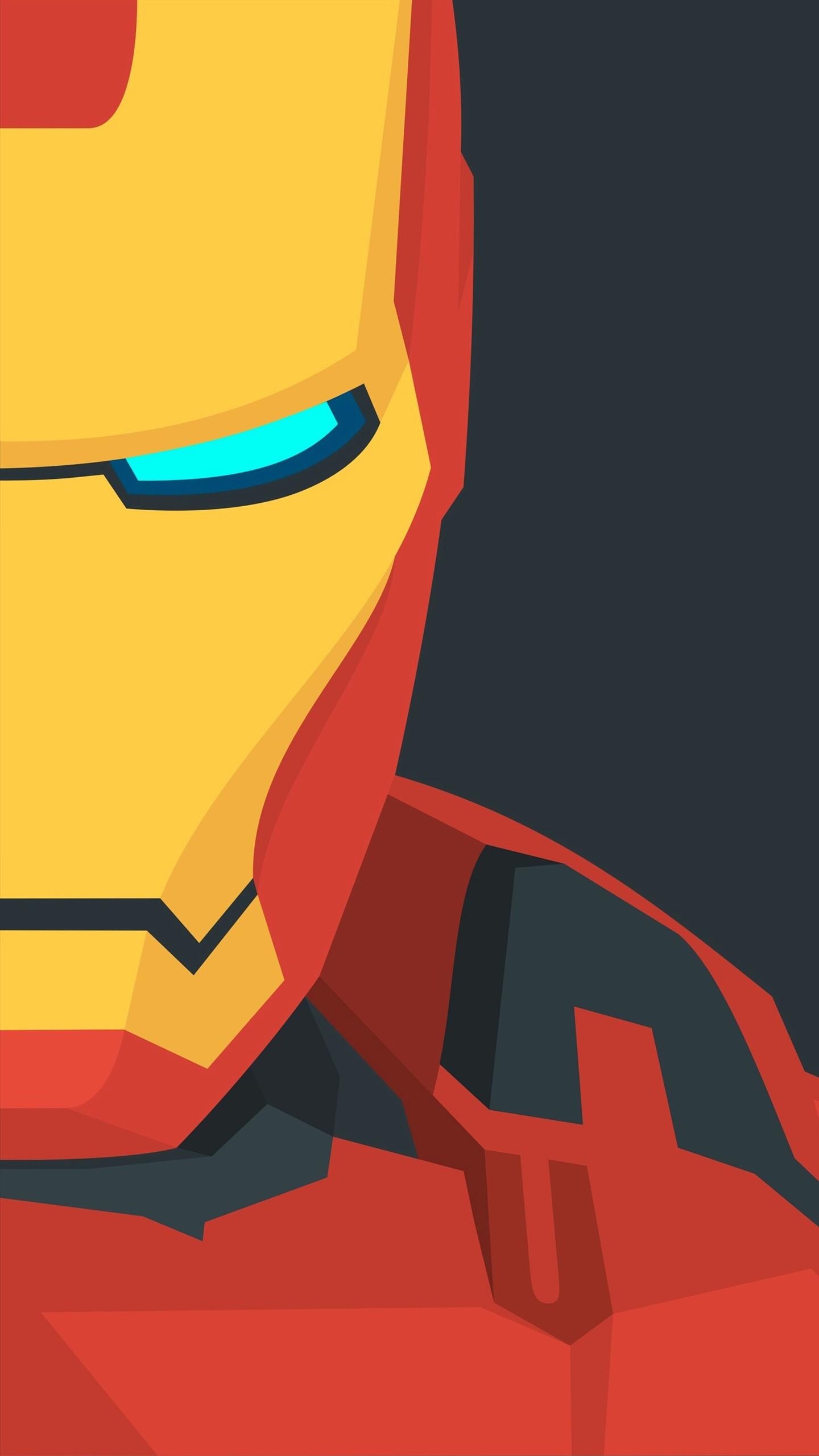 War Machine Iron Man Poly Minimalism Wallpapers