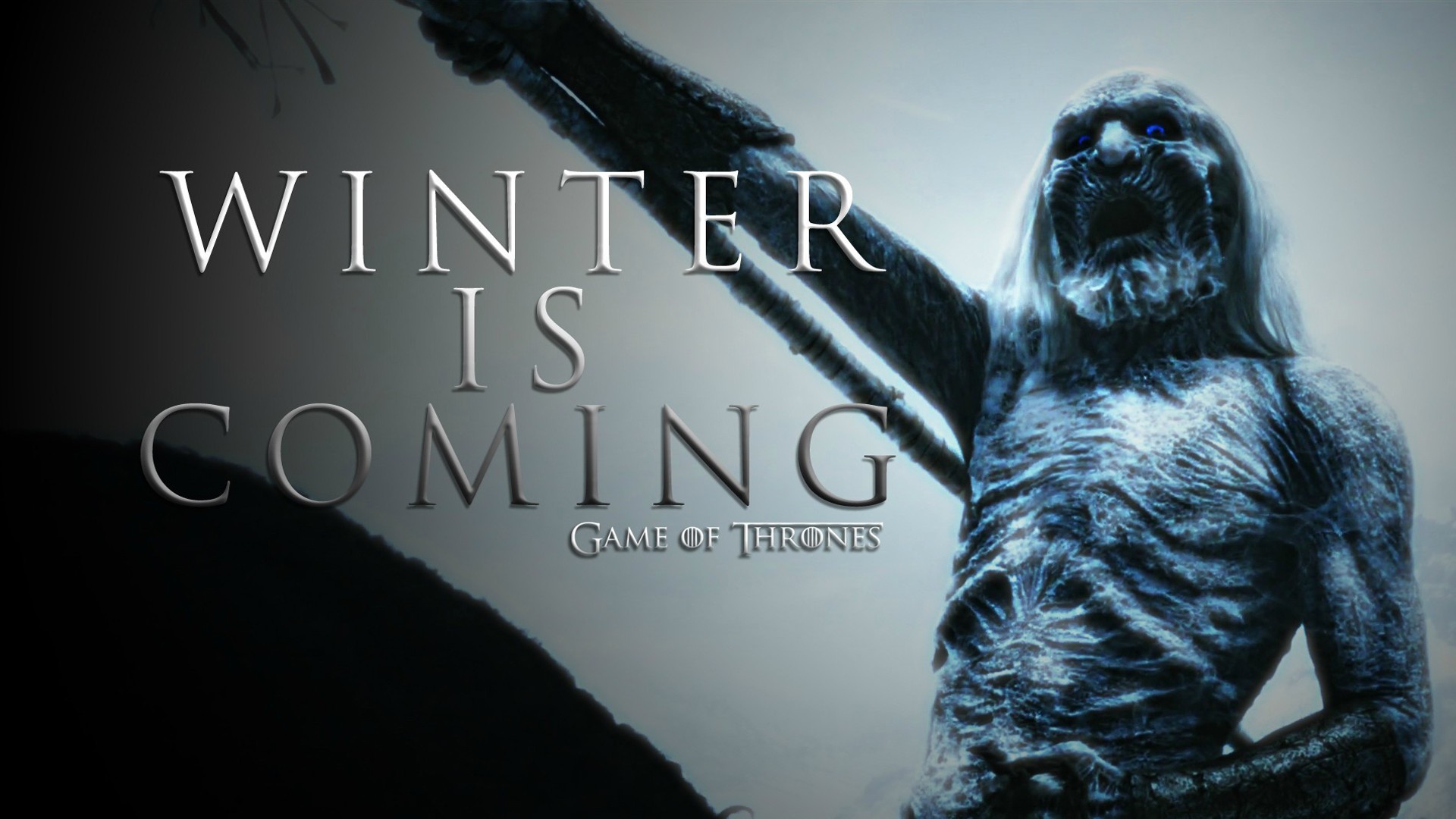 White Walkers Winter Is Here Game Of Thrones Minimalism Wallpapers