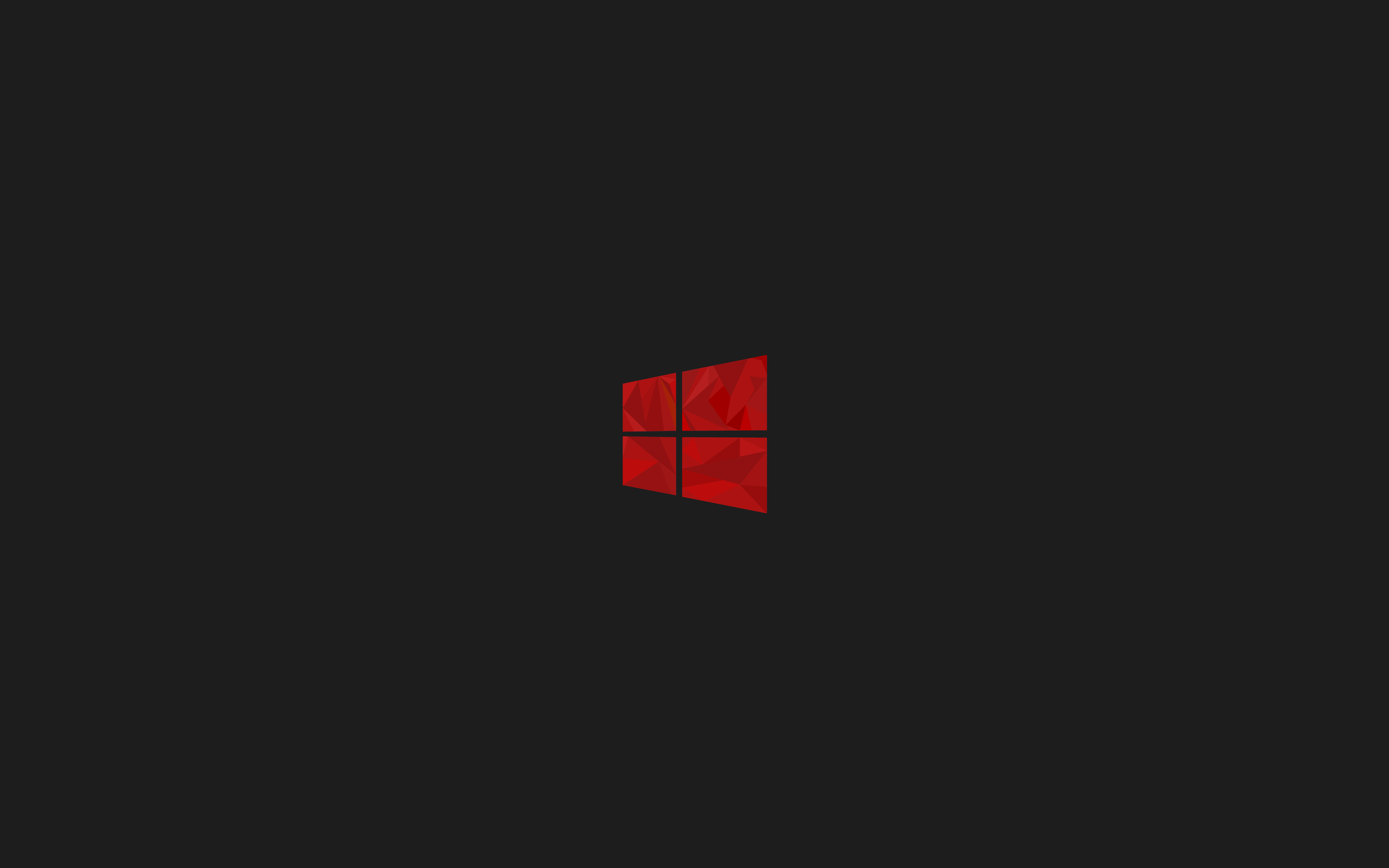 Windows 10 Dark Logo Minimal Wallpapers